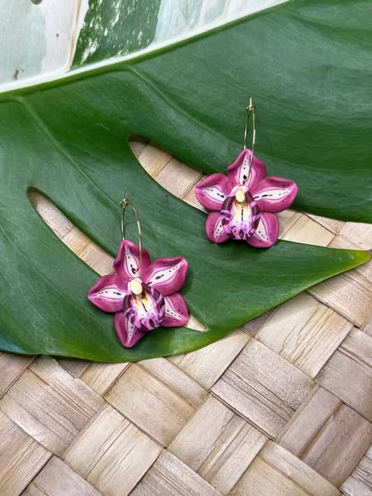Orchid Hoops