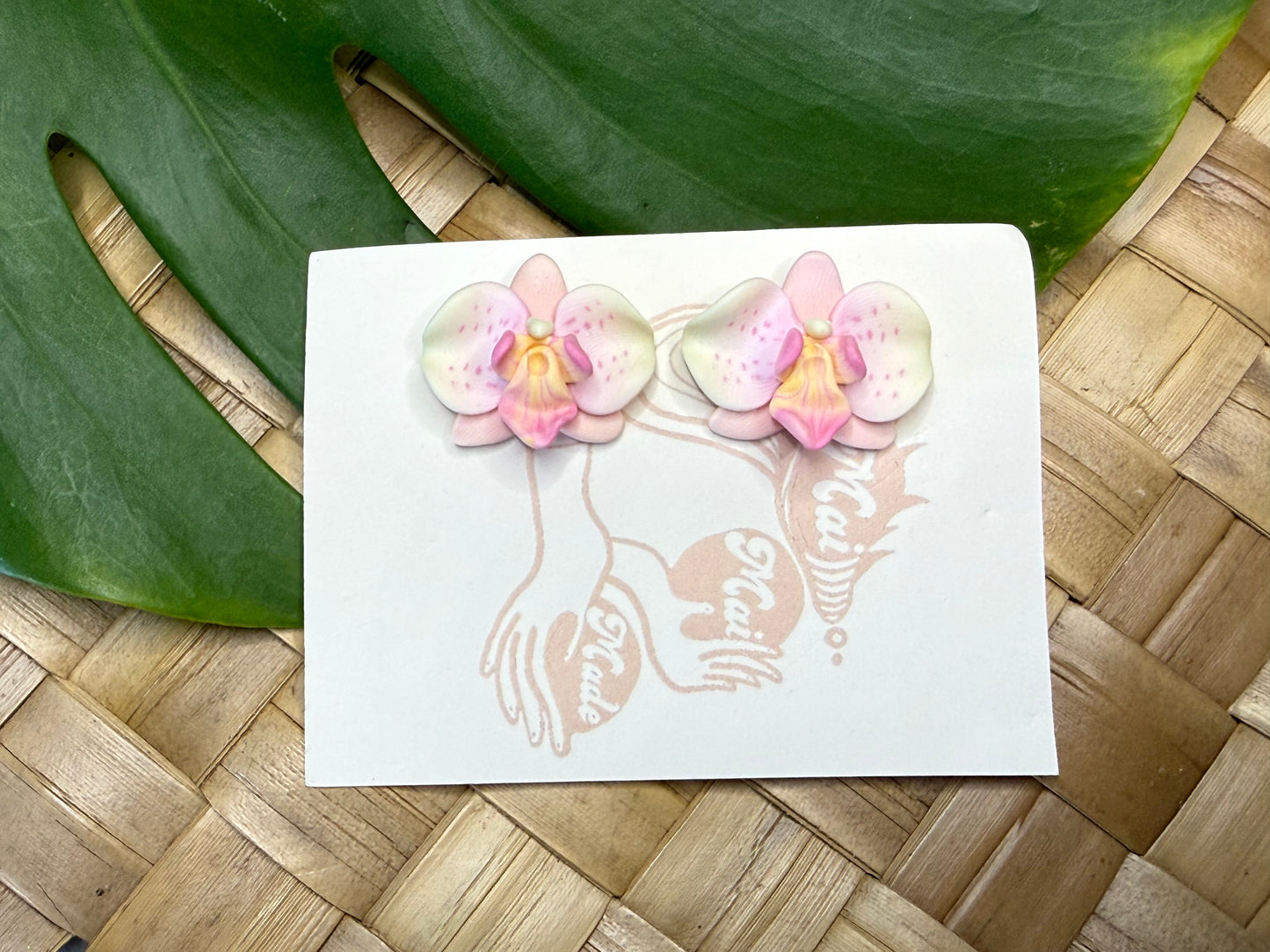 Orchid Studs