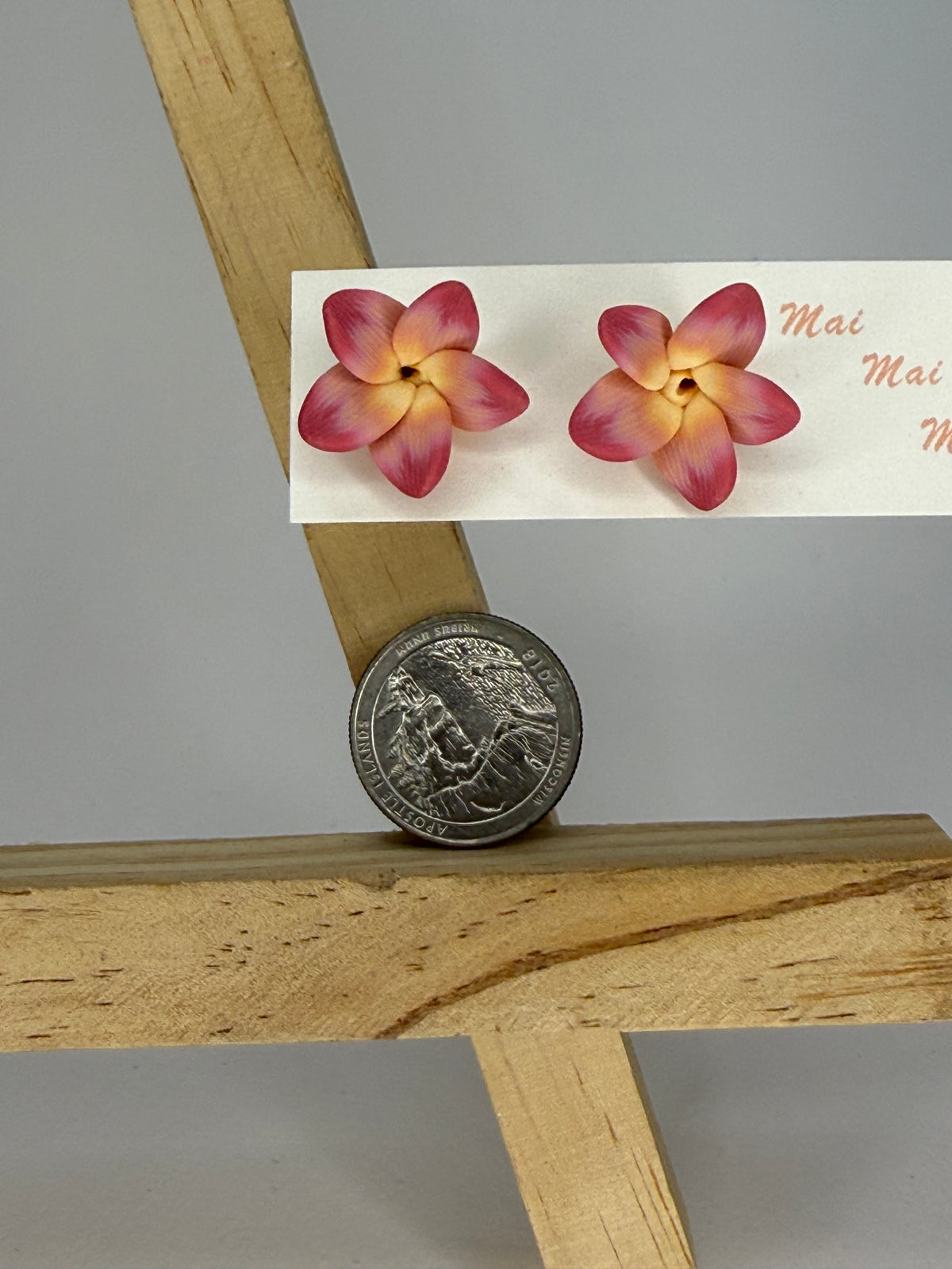 Plumeria Studs