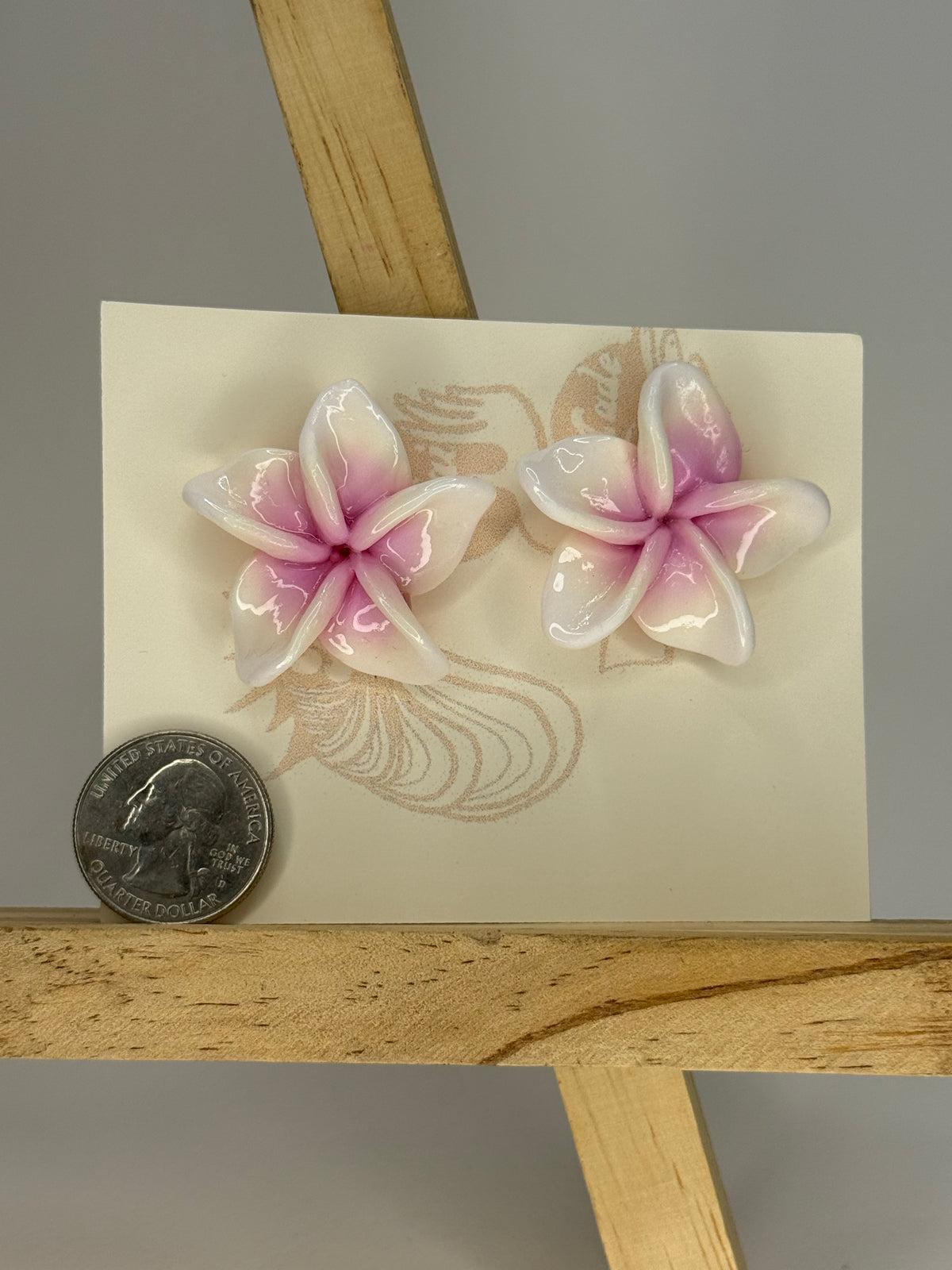 Plumeria Studs