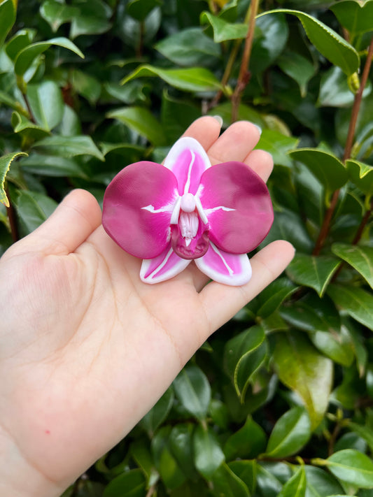 Orchid Hair Clip