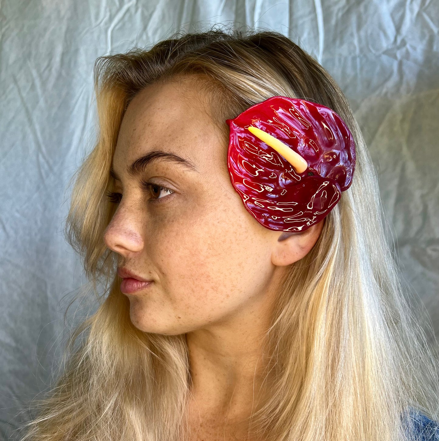 Anthurium Hair Clips