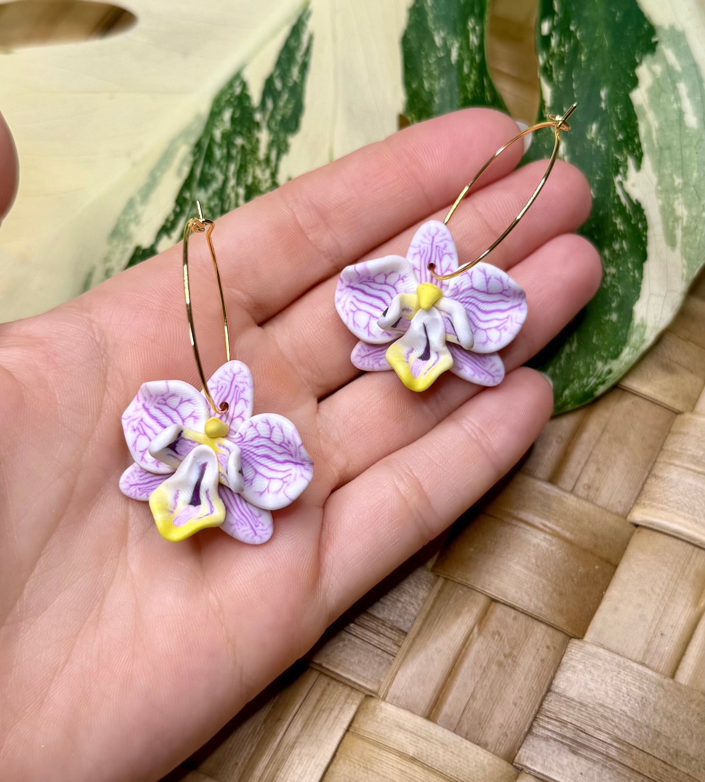 Orchid Hoops