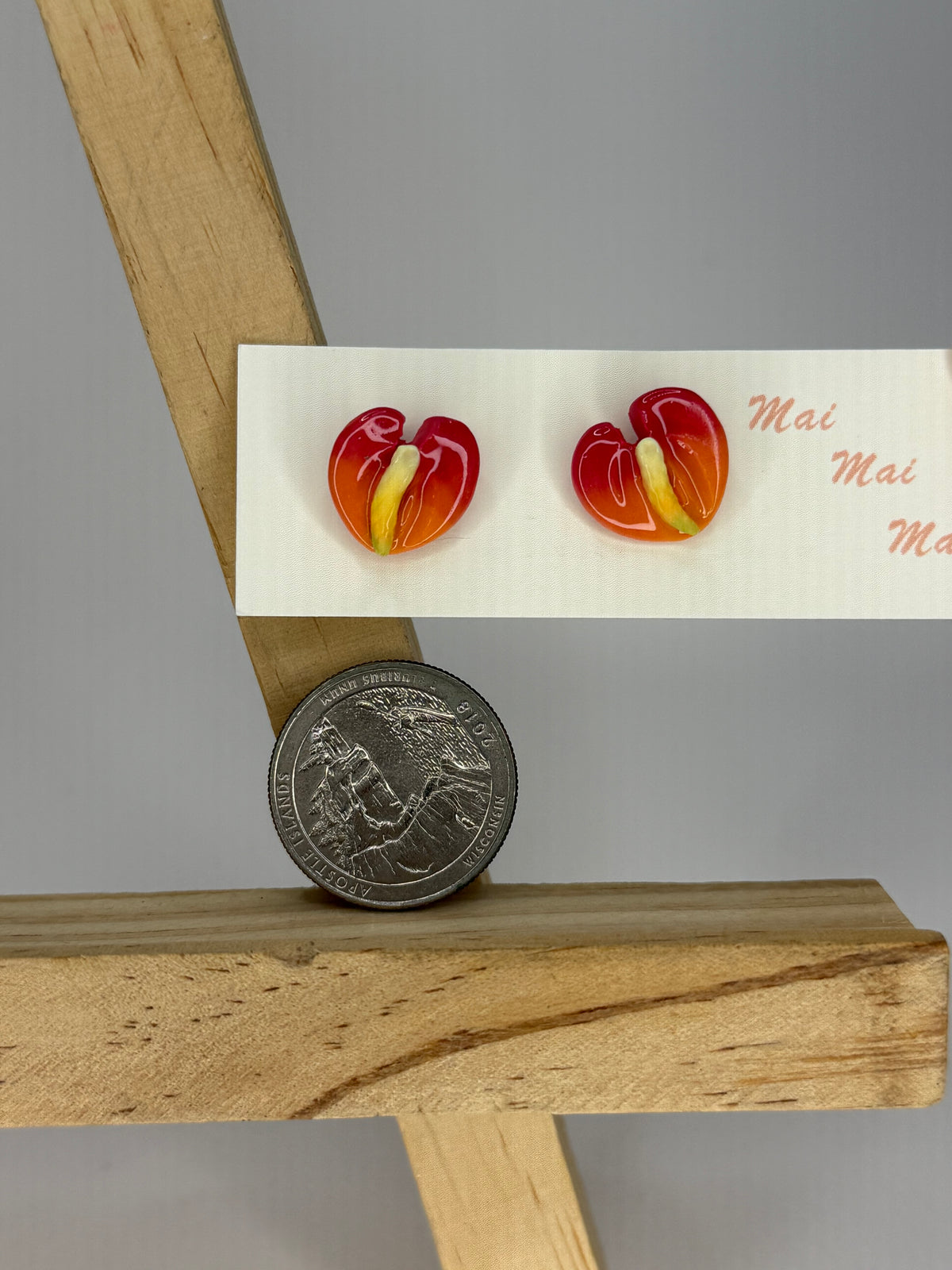 Anthurium Studs Mini
