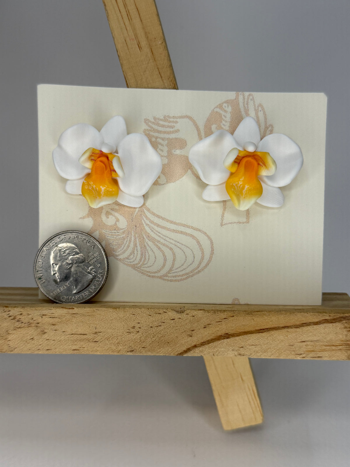 Orchid Studs