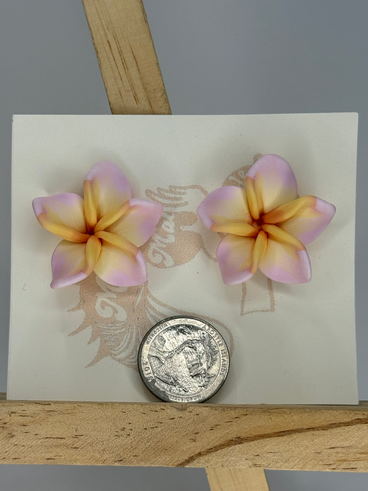 Plumeria Studs