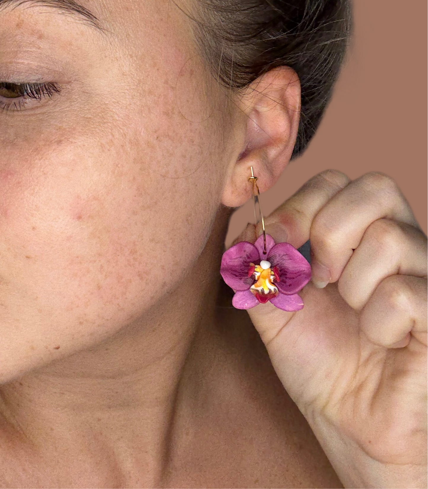 New Orchid Hoops