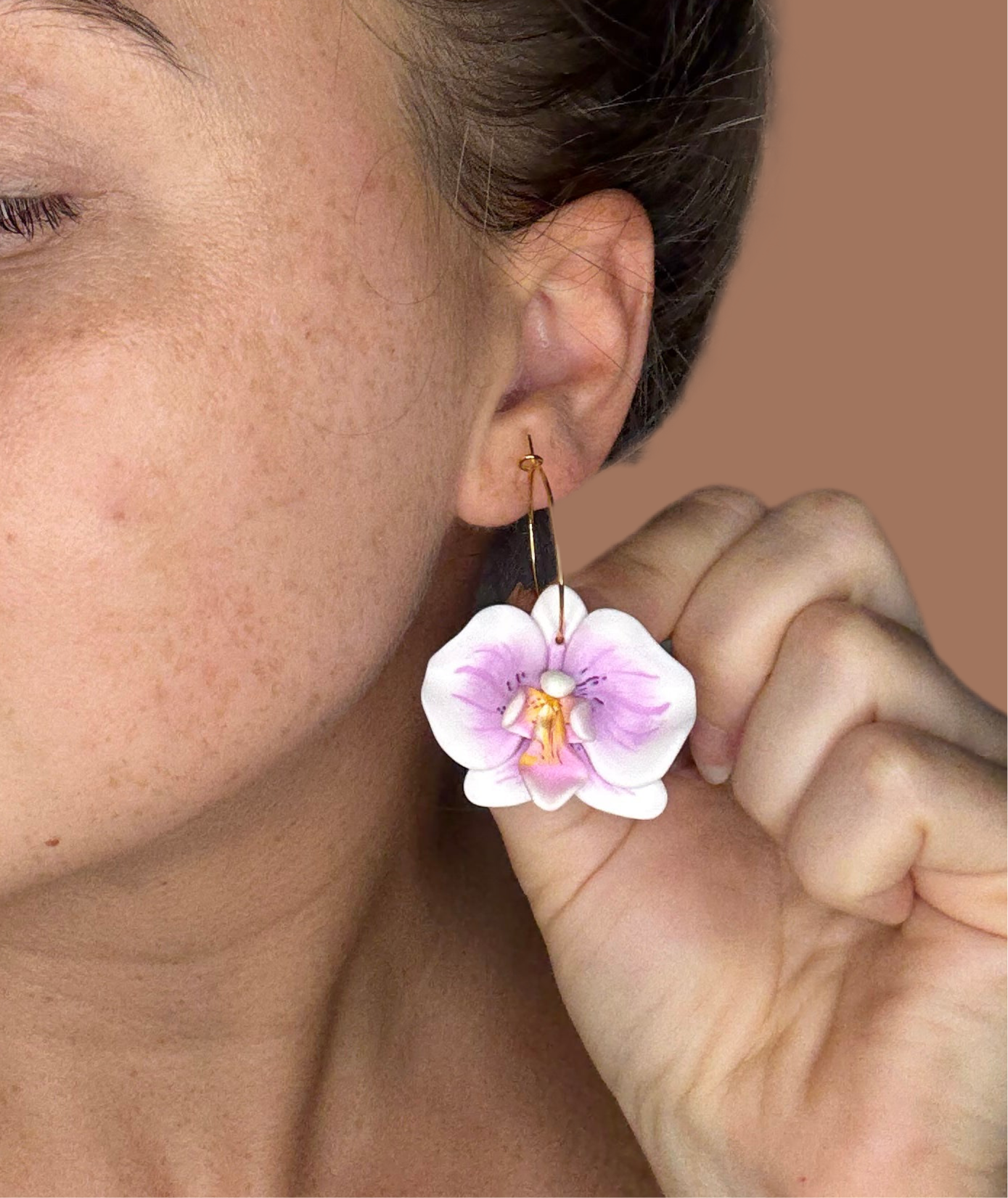 New Orchid Hoops