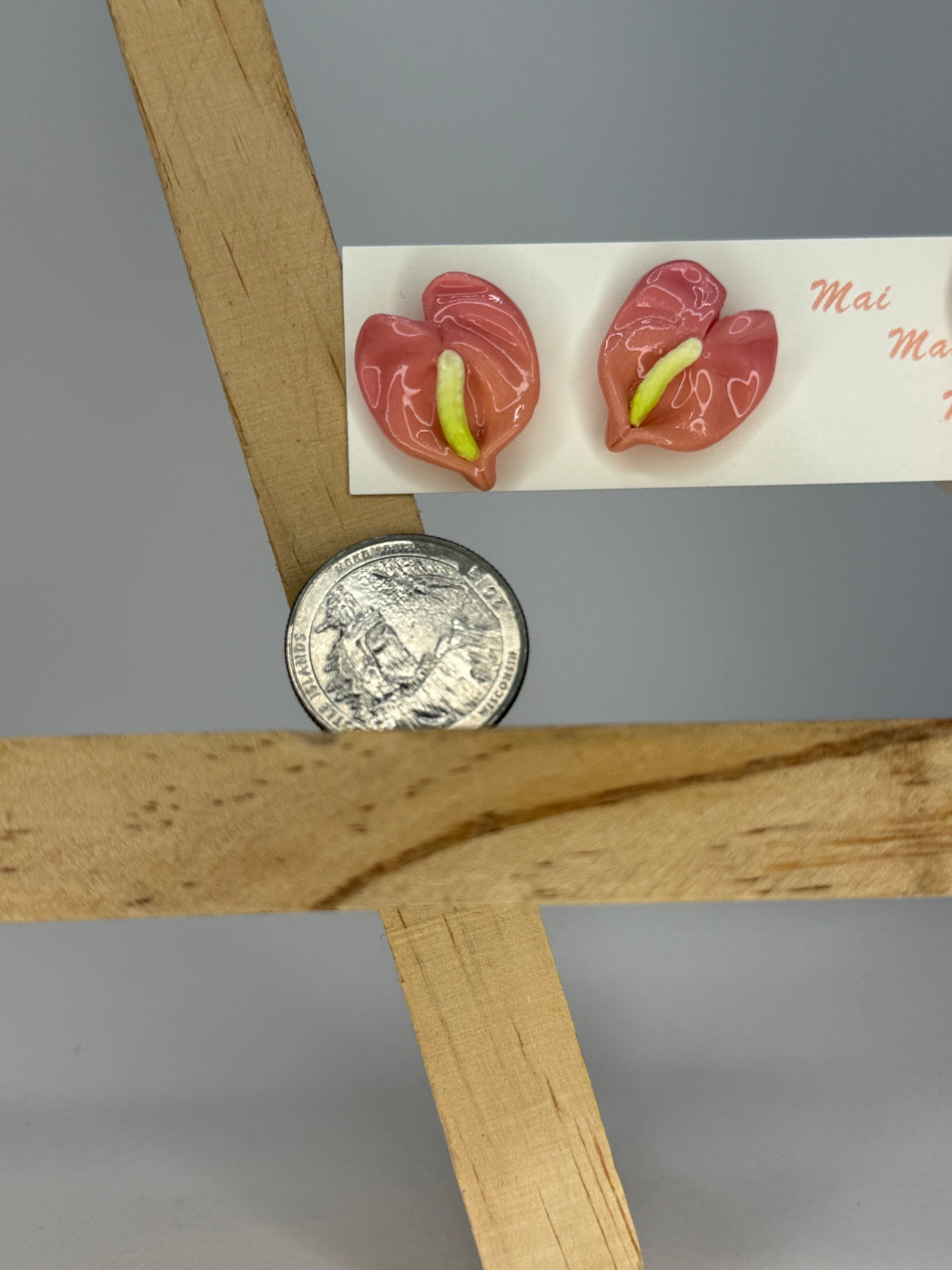 Anthurium Studs Manini