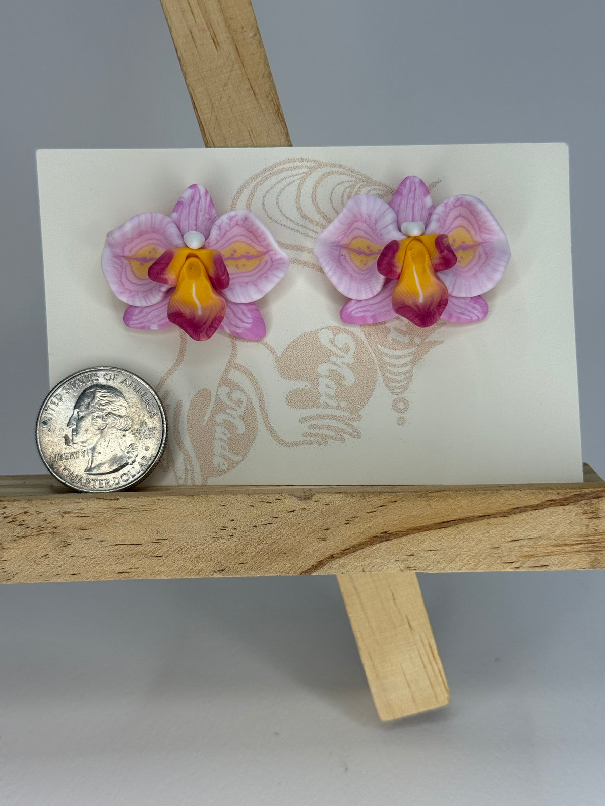 Orchid Studs