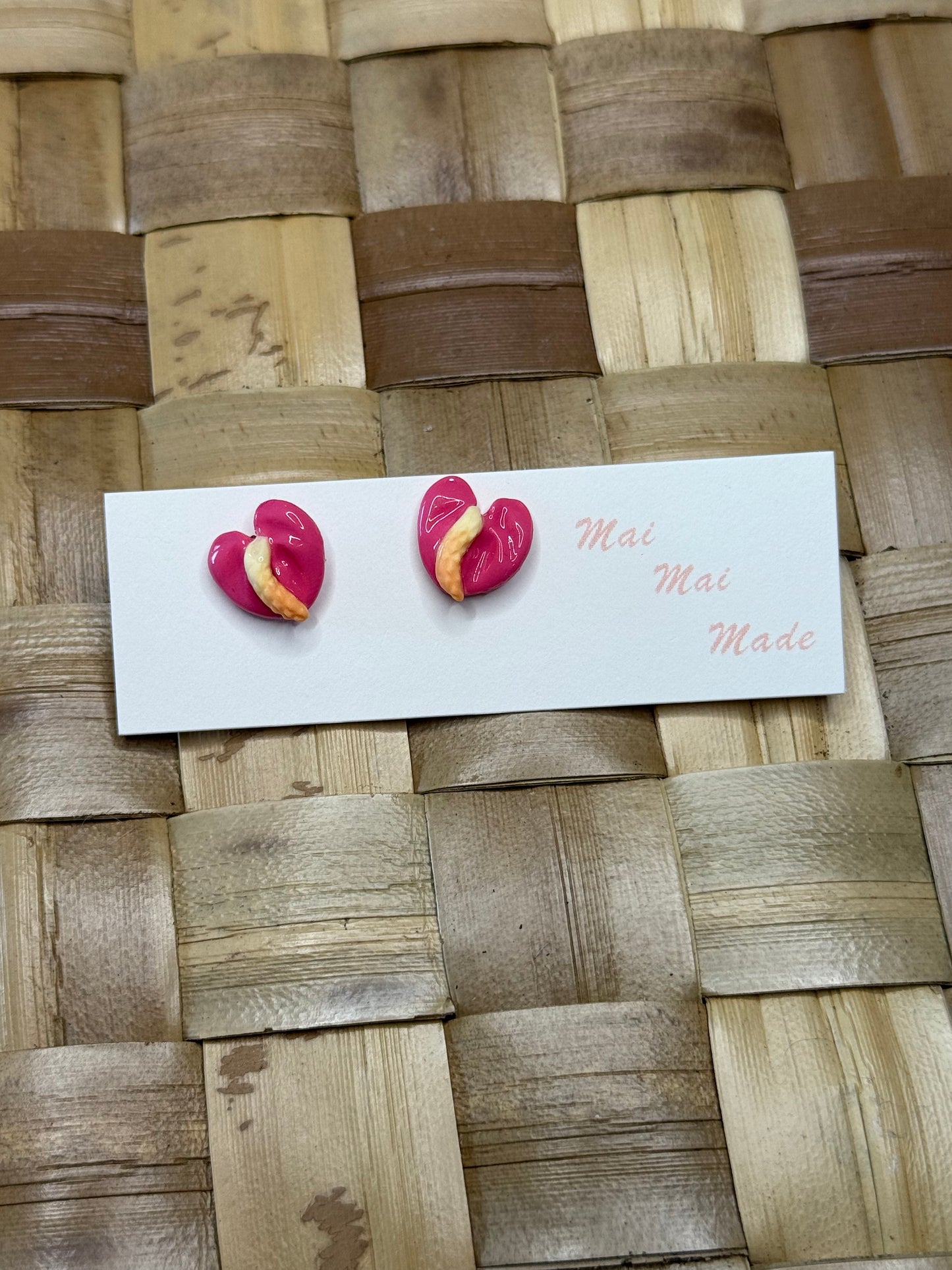 New Mini Anthurium Studs