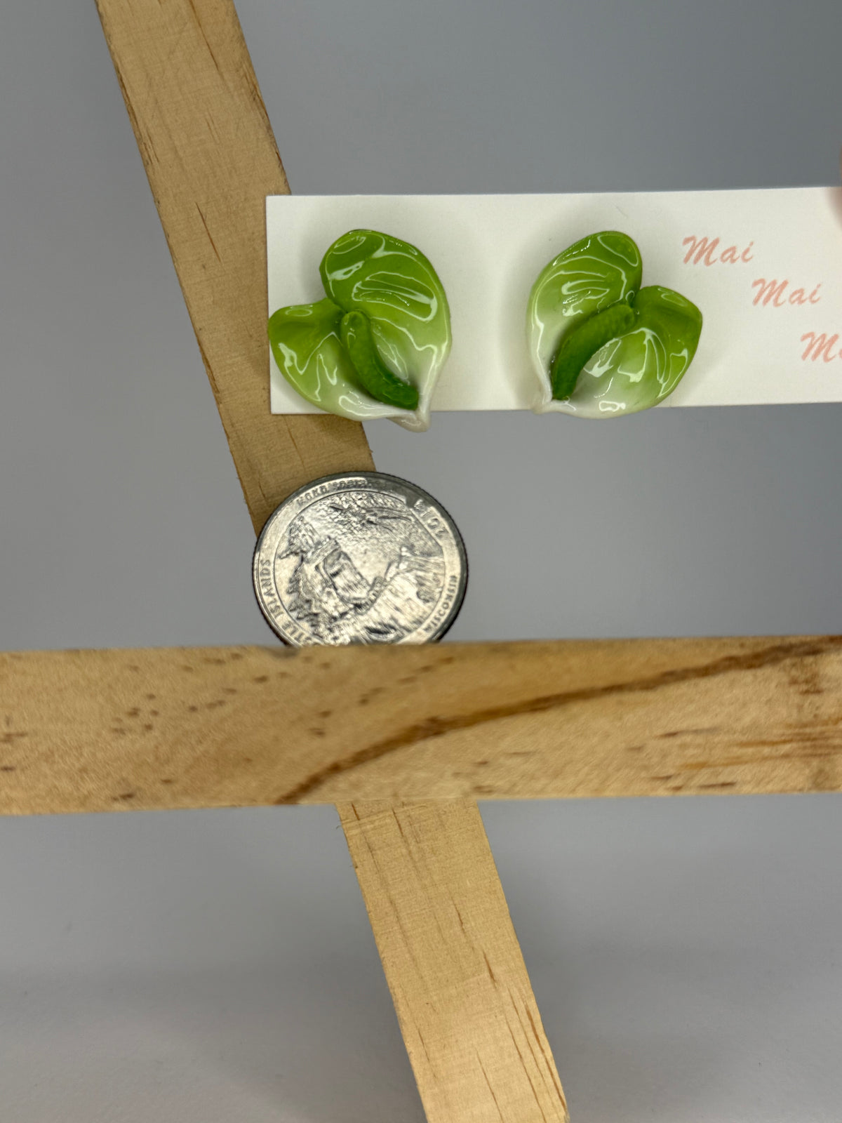 Anthurium Studs Manini