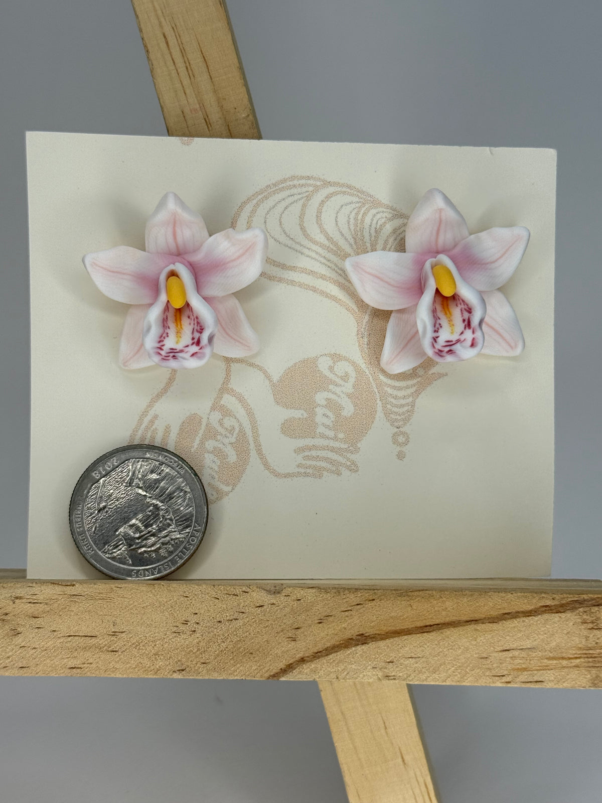Orchid Studs