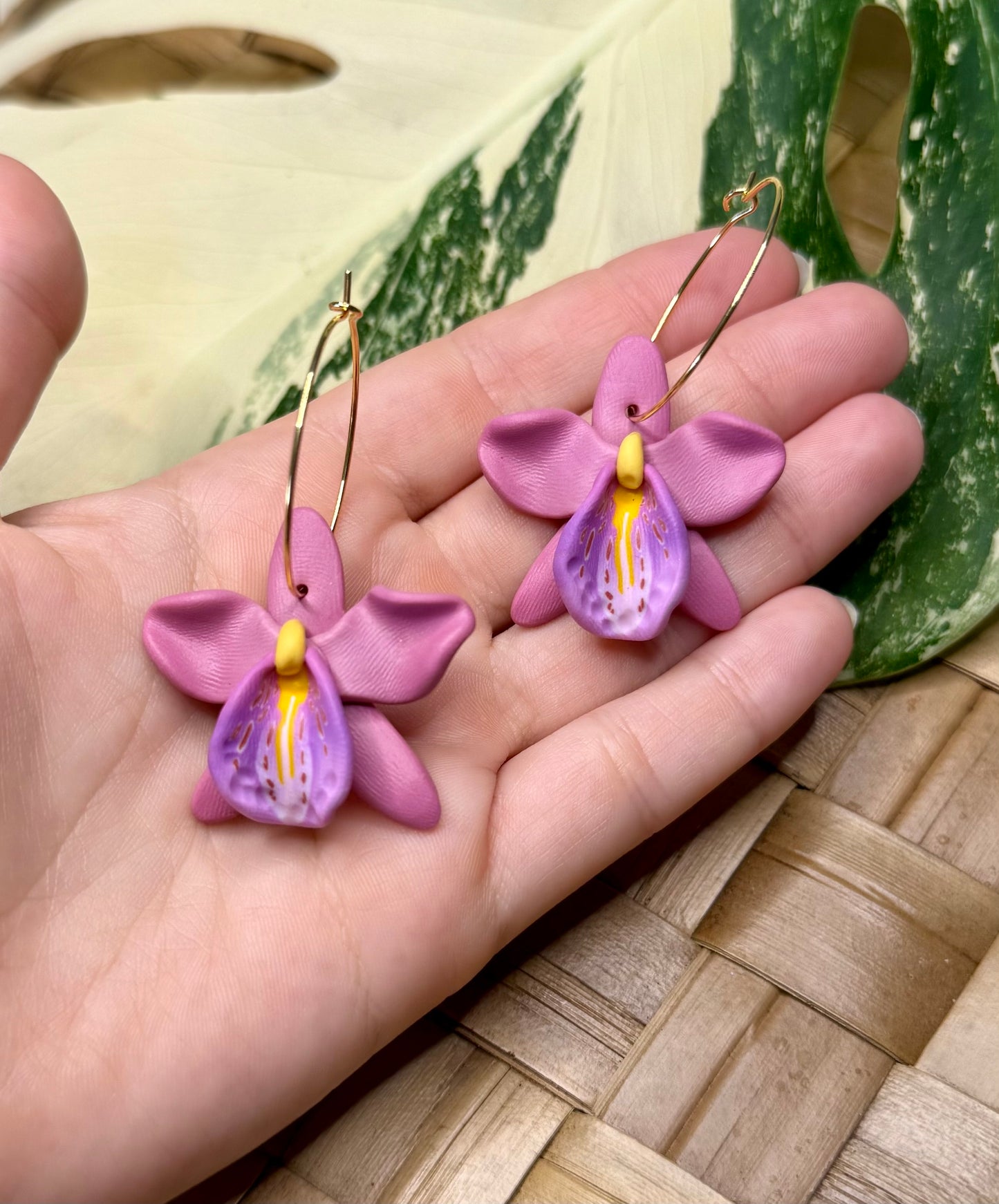 Orchid Hoops