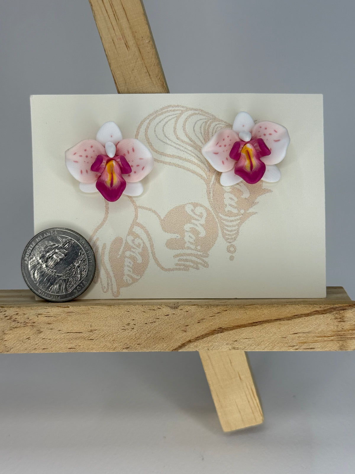 Orchid Studs