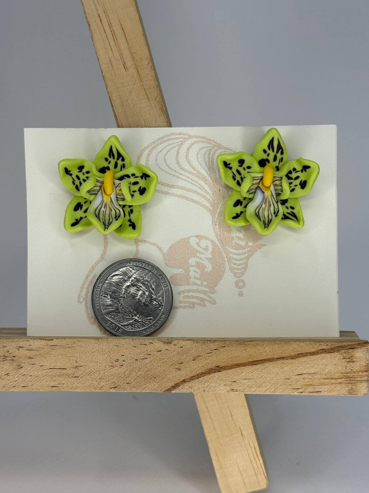 Orchid Studs