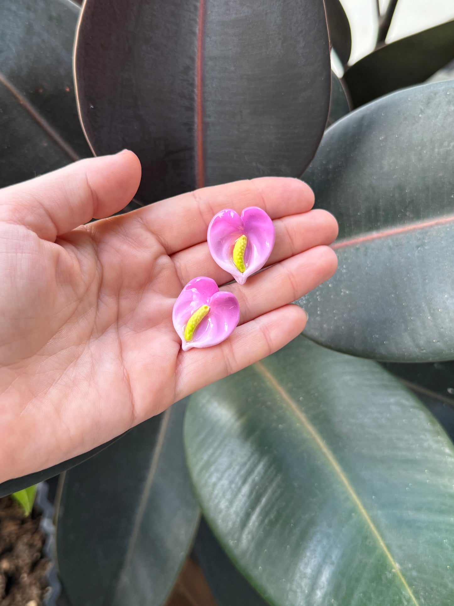 New Manini Anthurium Studs
