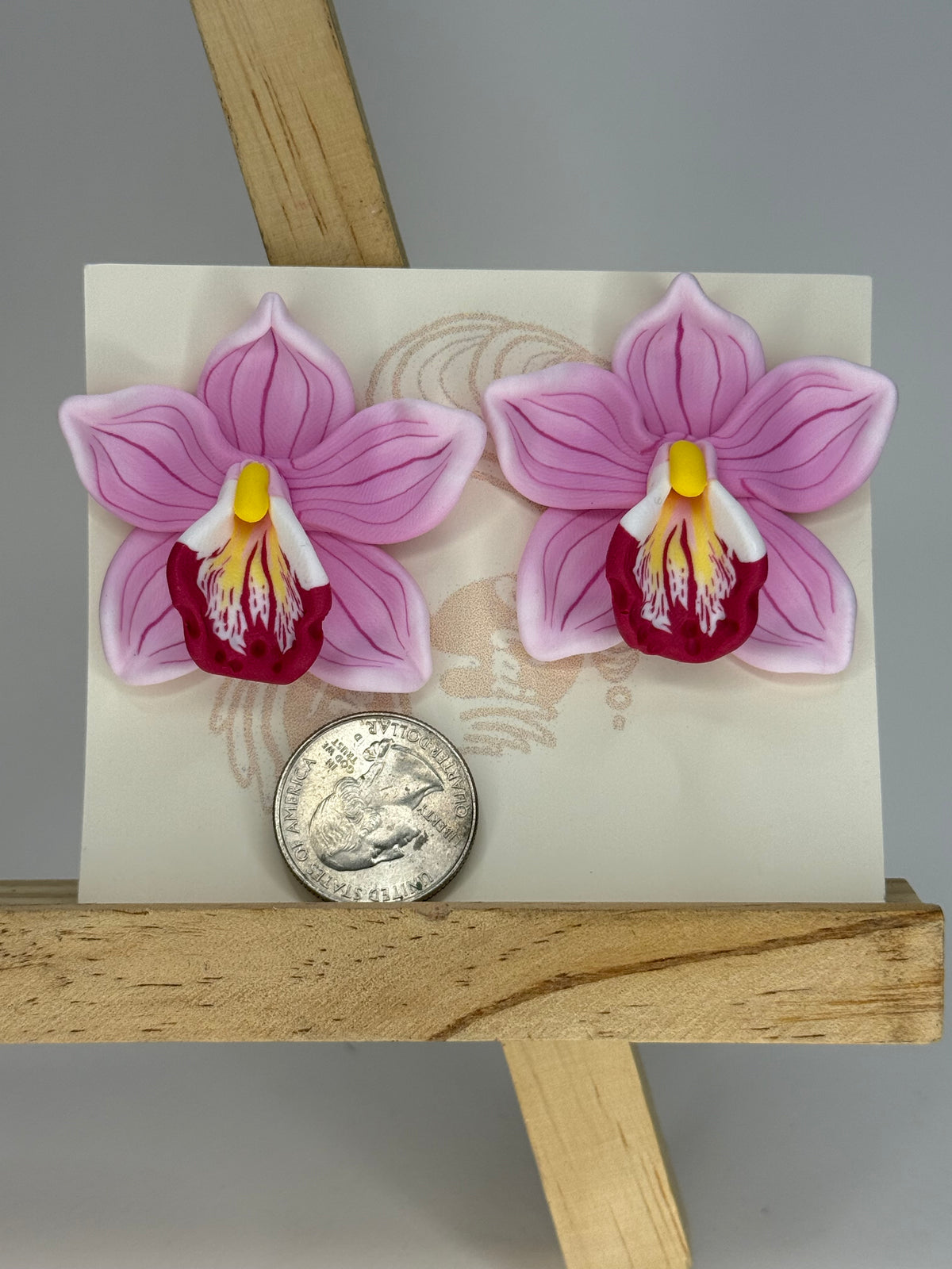 Orchid Studs