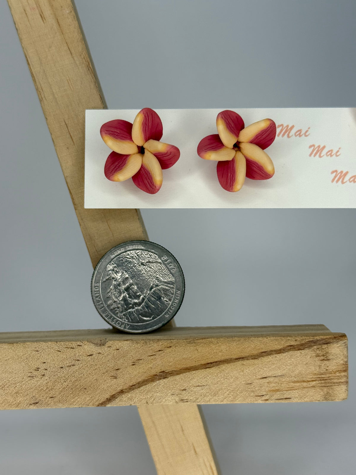 Plumeria Studs