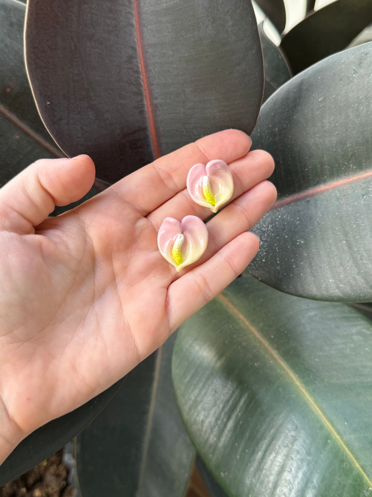 New Manini Anthurium Studs