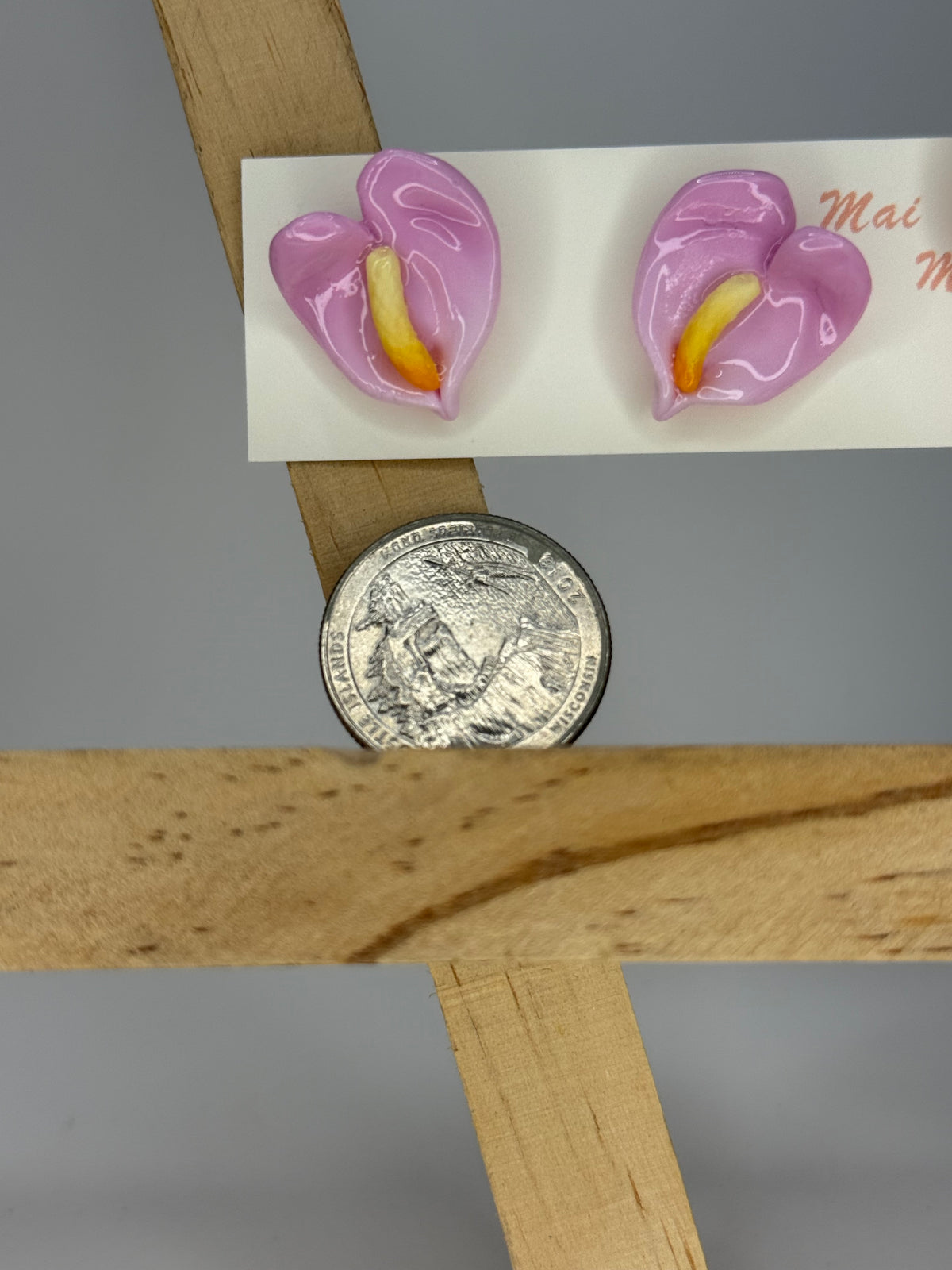 Anthurium Studs Manini