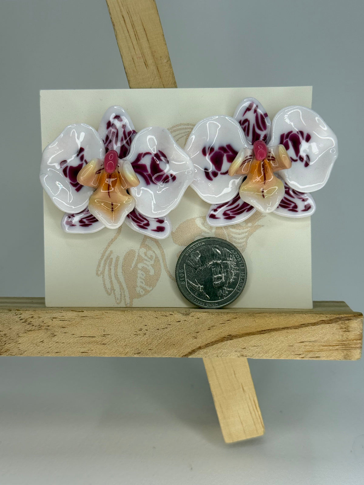 Orchid Studs
