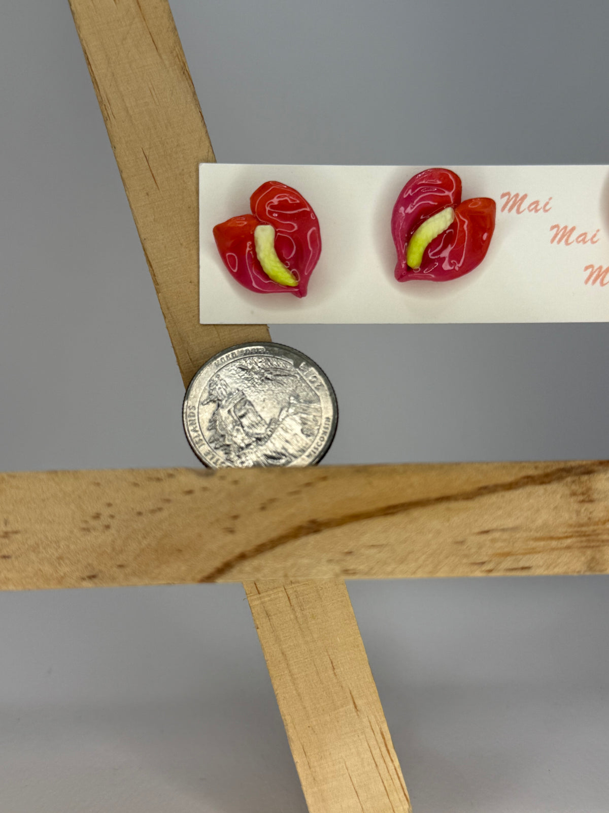 Anthurium Studs Manini