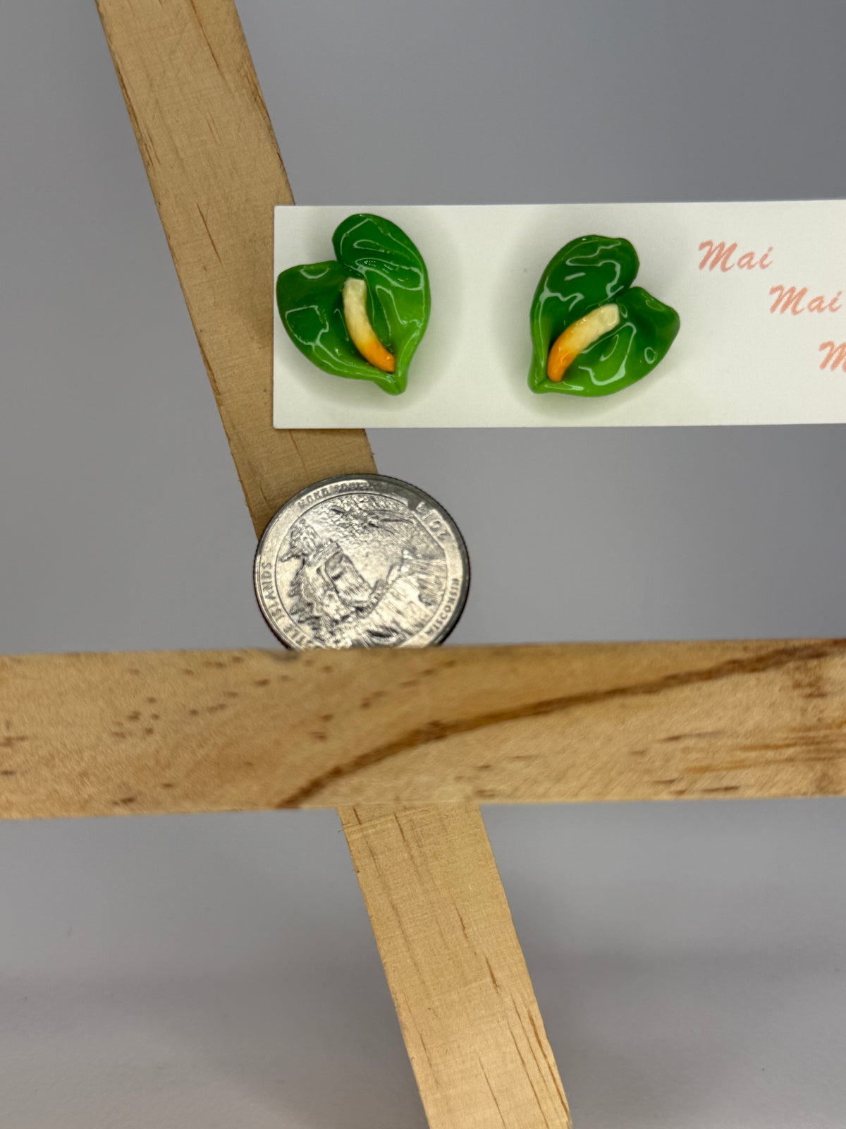 Anthurium Studs Manini