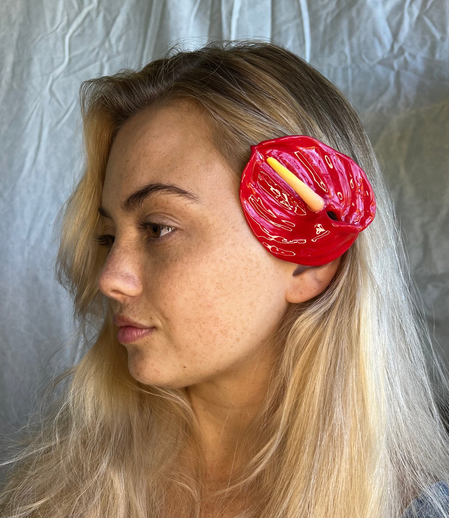 Anthurium Hair Clips