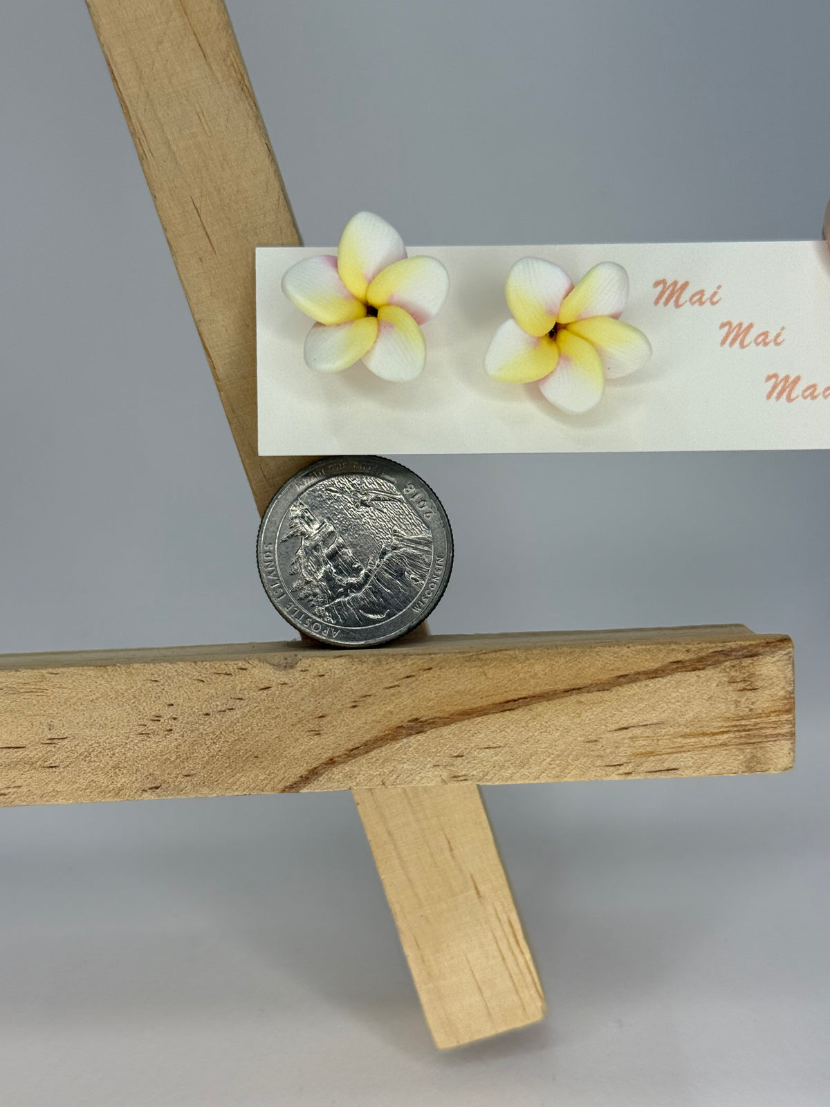 Plumeria Studs