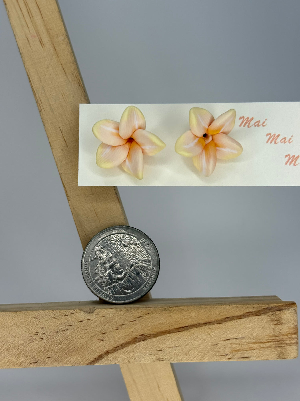 Plumeria Studs