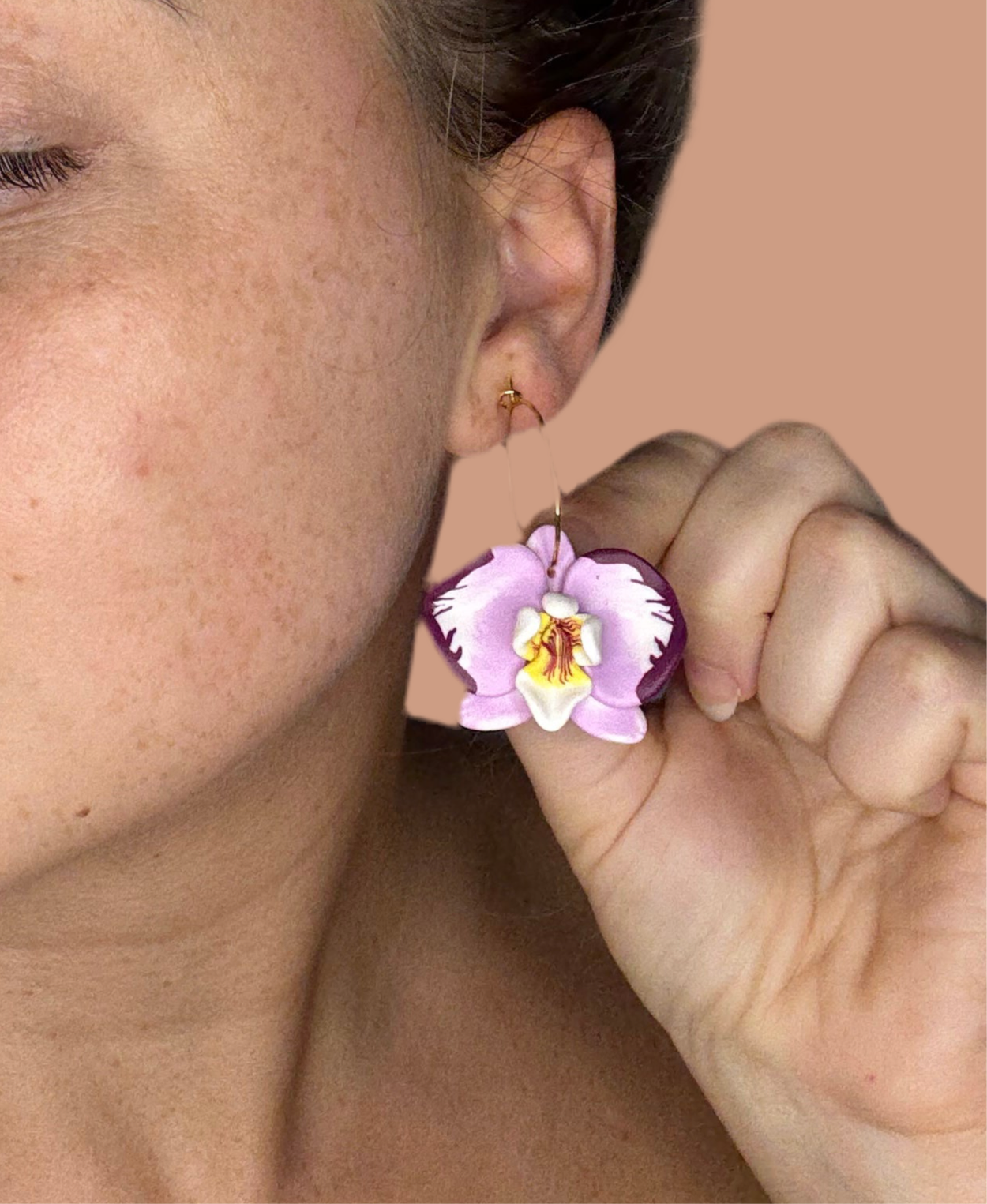 New Orchid Hoops