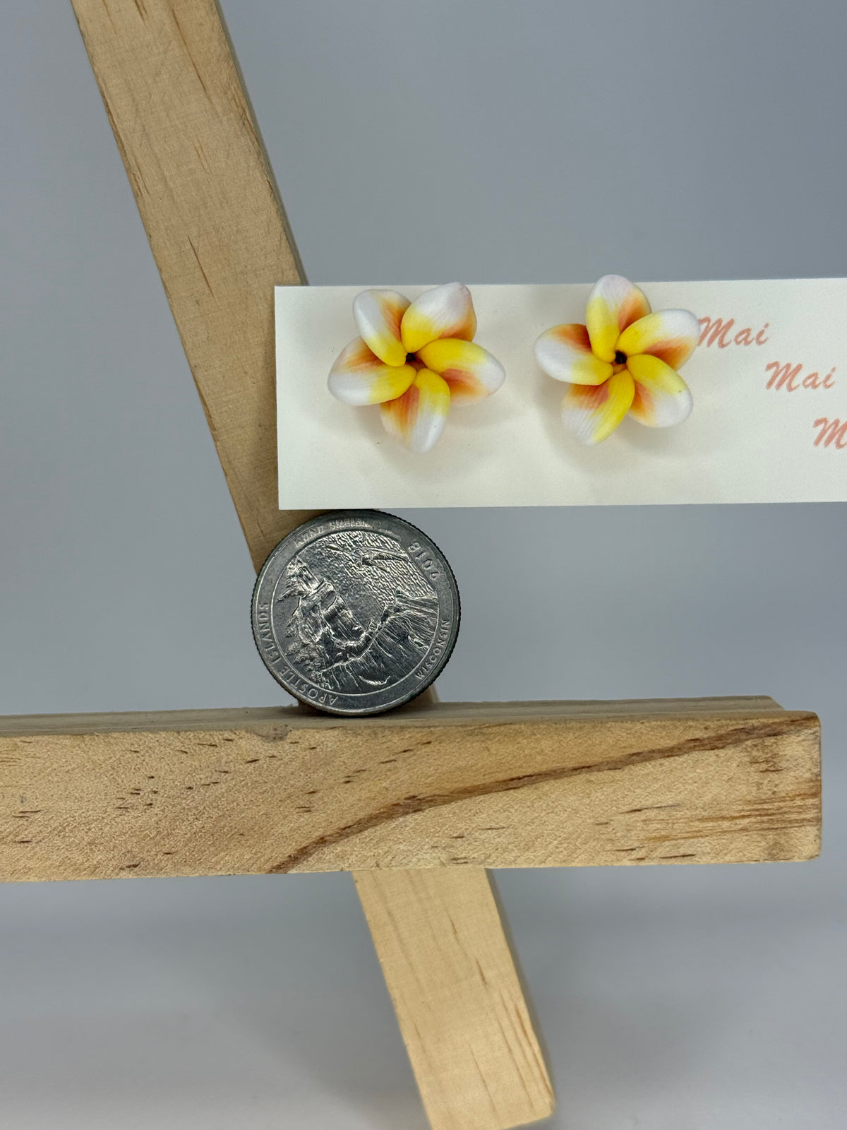 Plumeria Studs