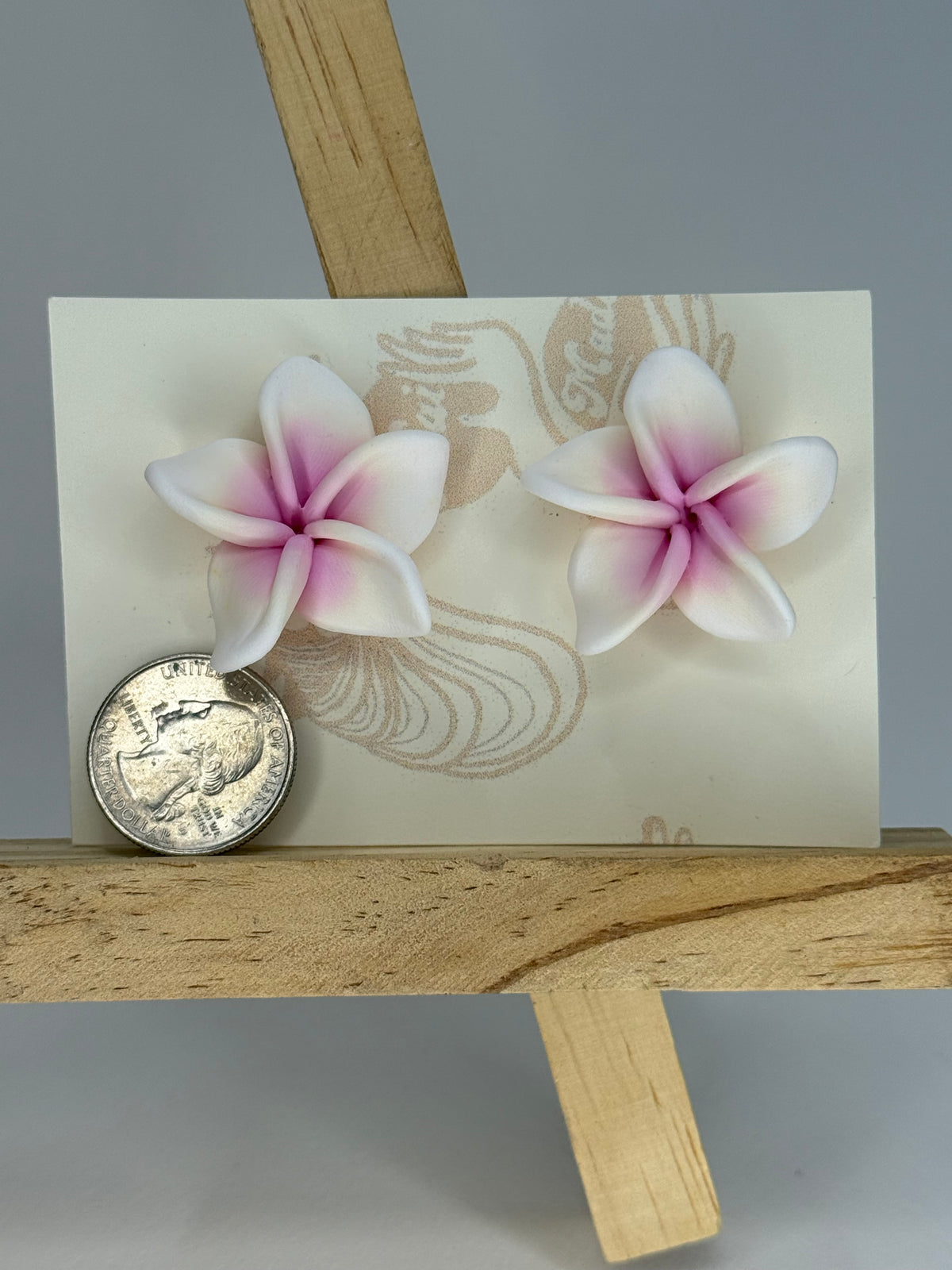 Plumeria Studs