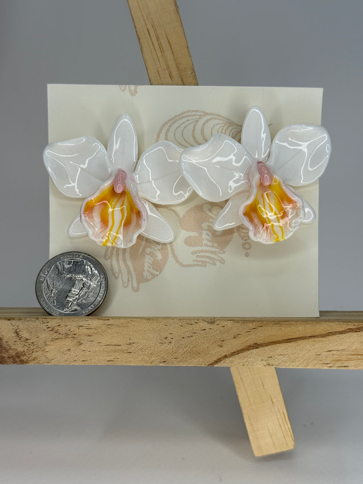 Orchid Studs
