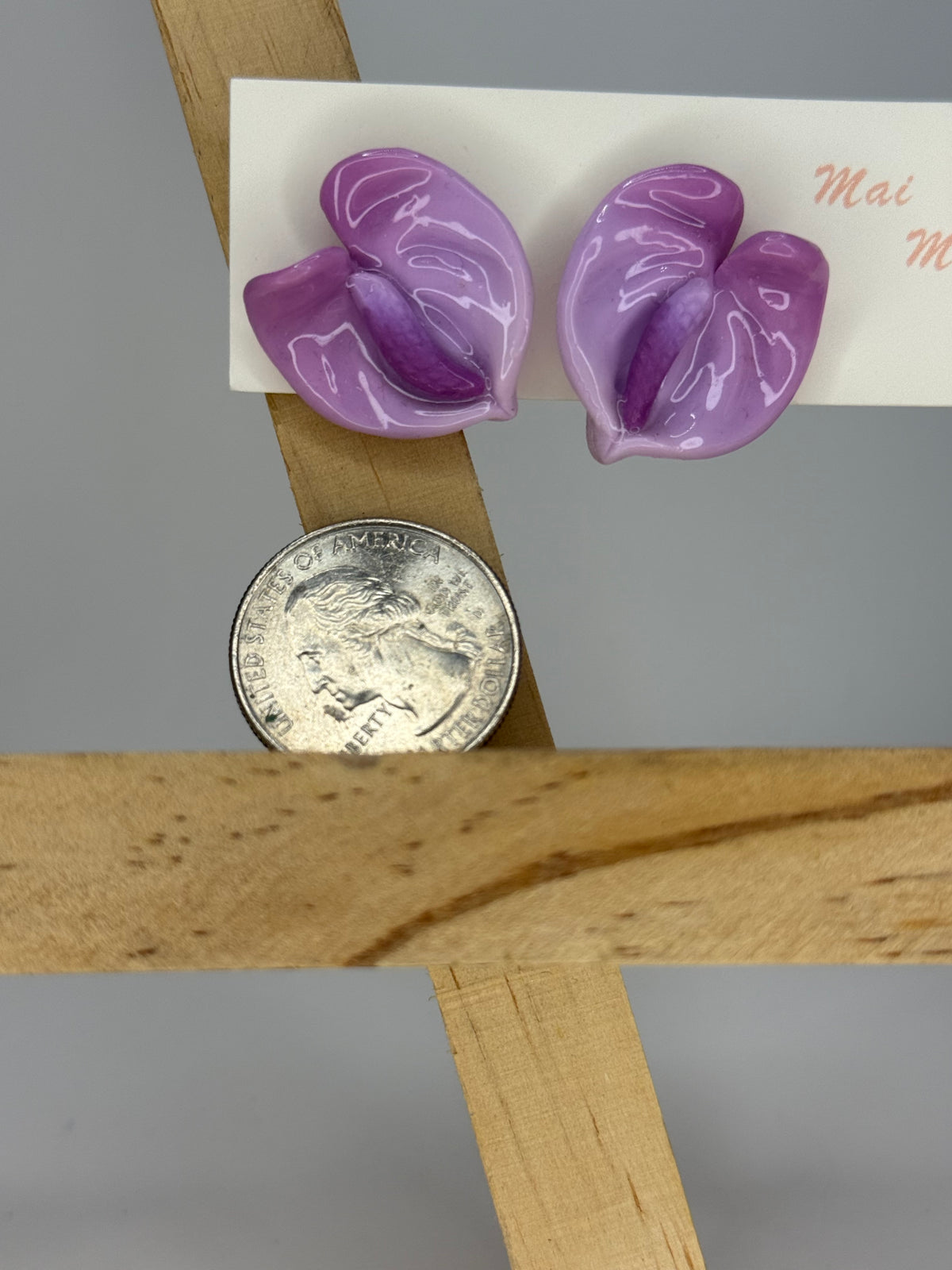 Anthurium Studs Manini