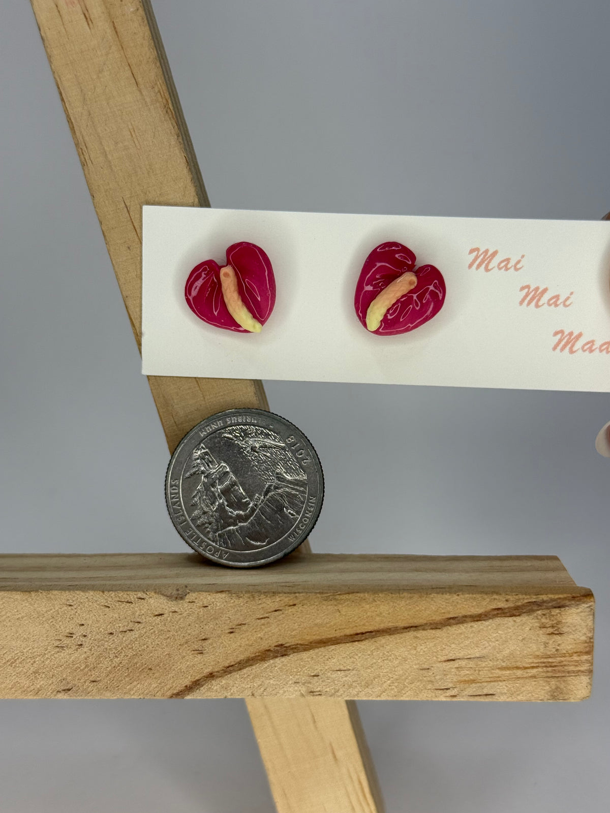 Anthurium Studs Mini