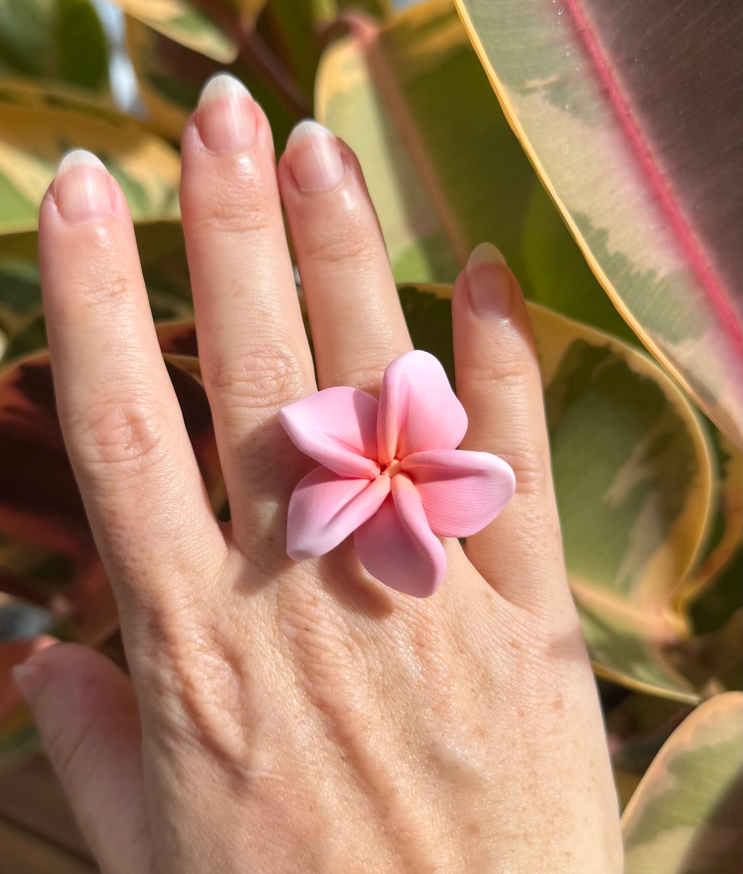Plumeria Rings
