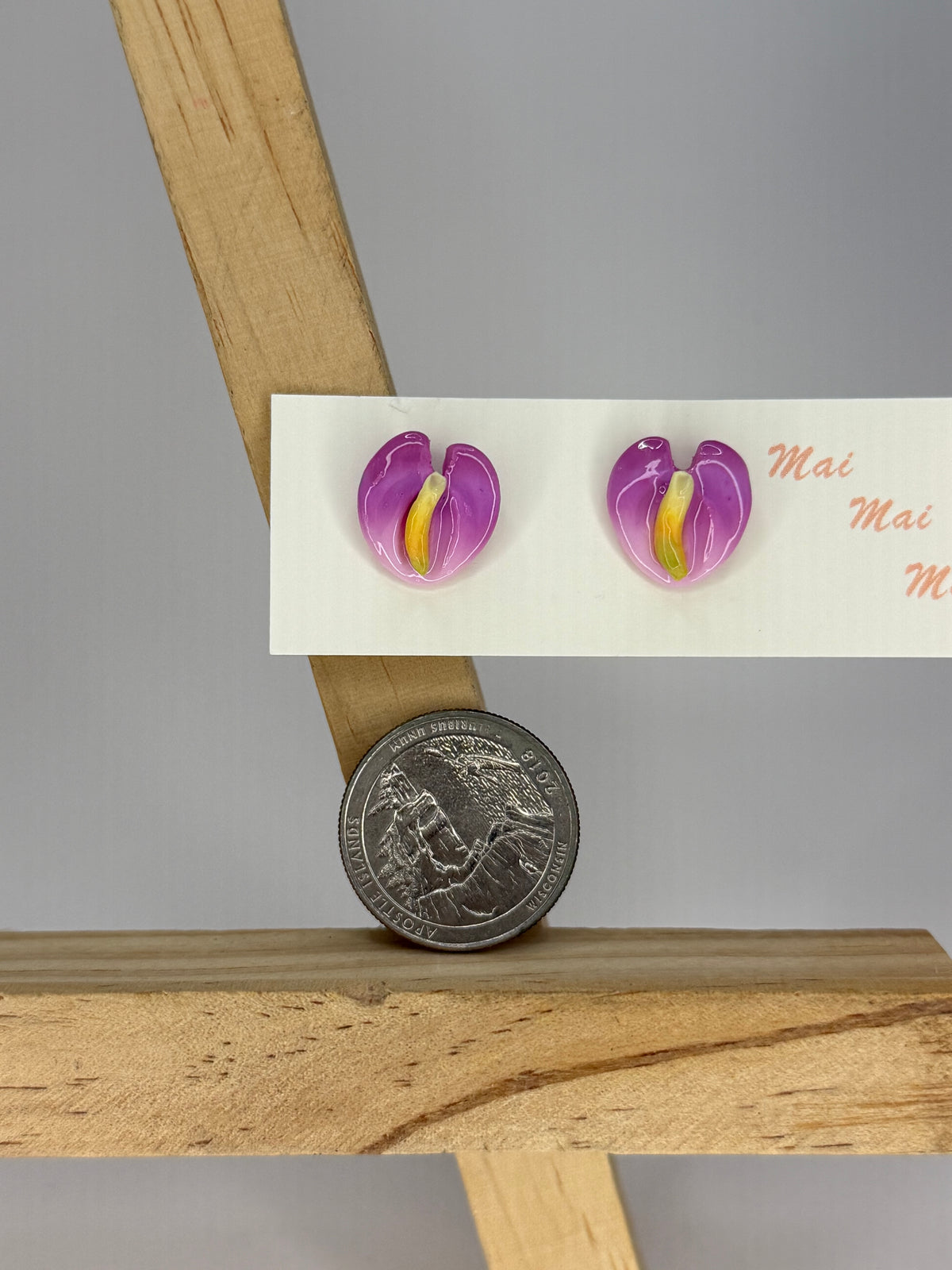 Anthurium Studs Mini