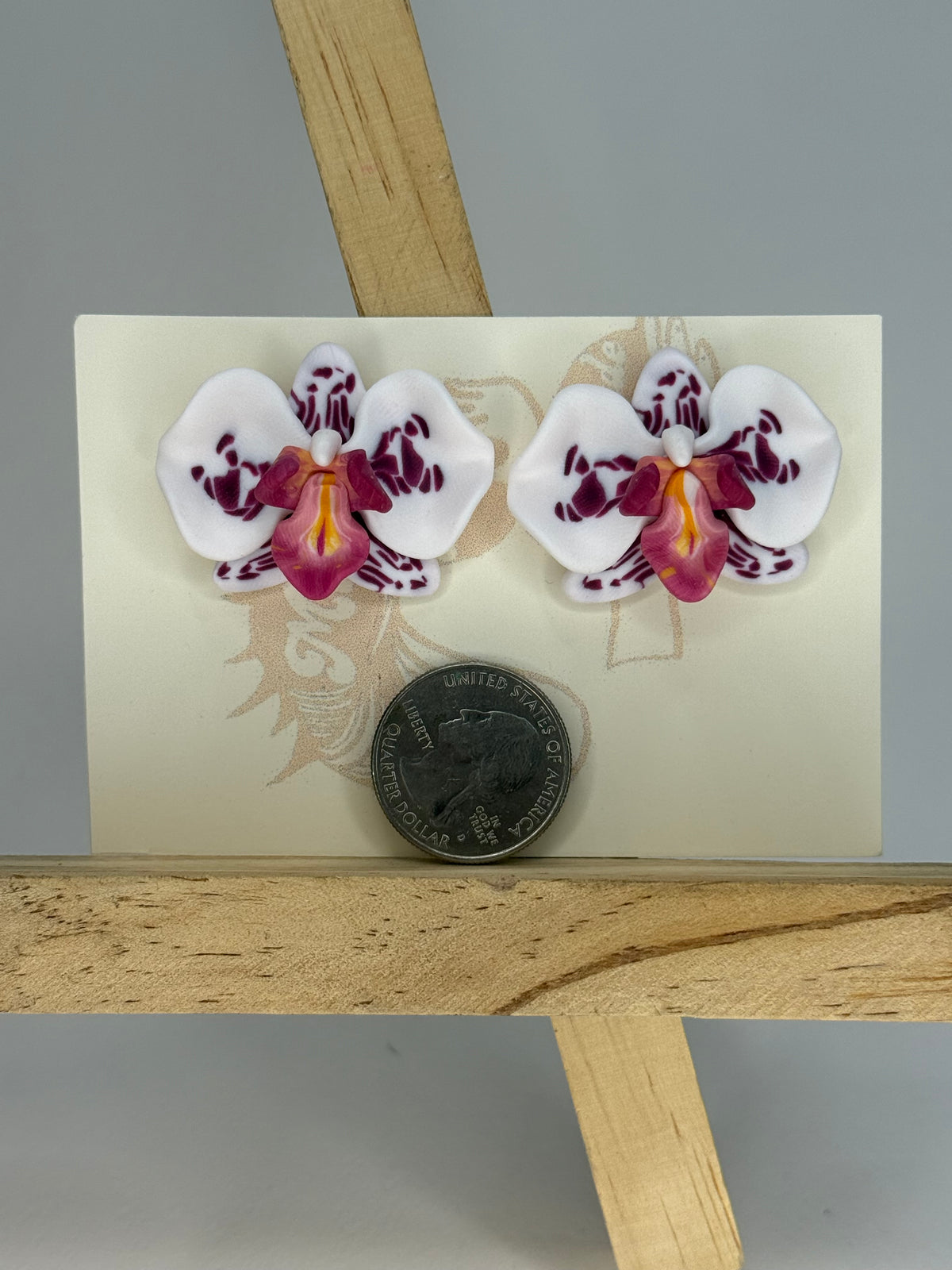 Orchid Studs