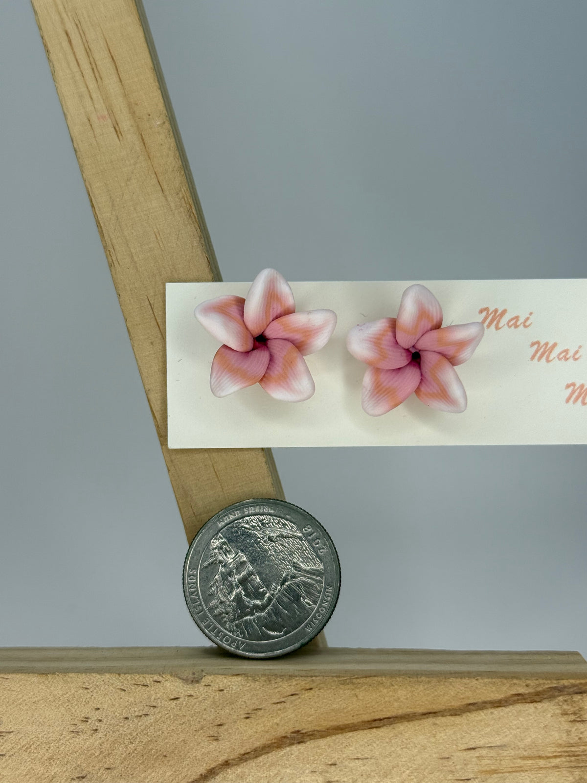Plumeria Studs