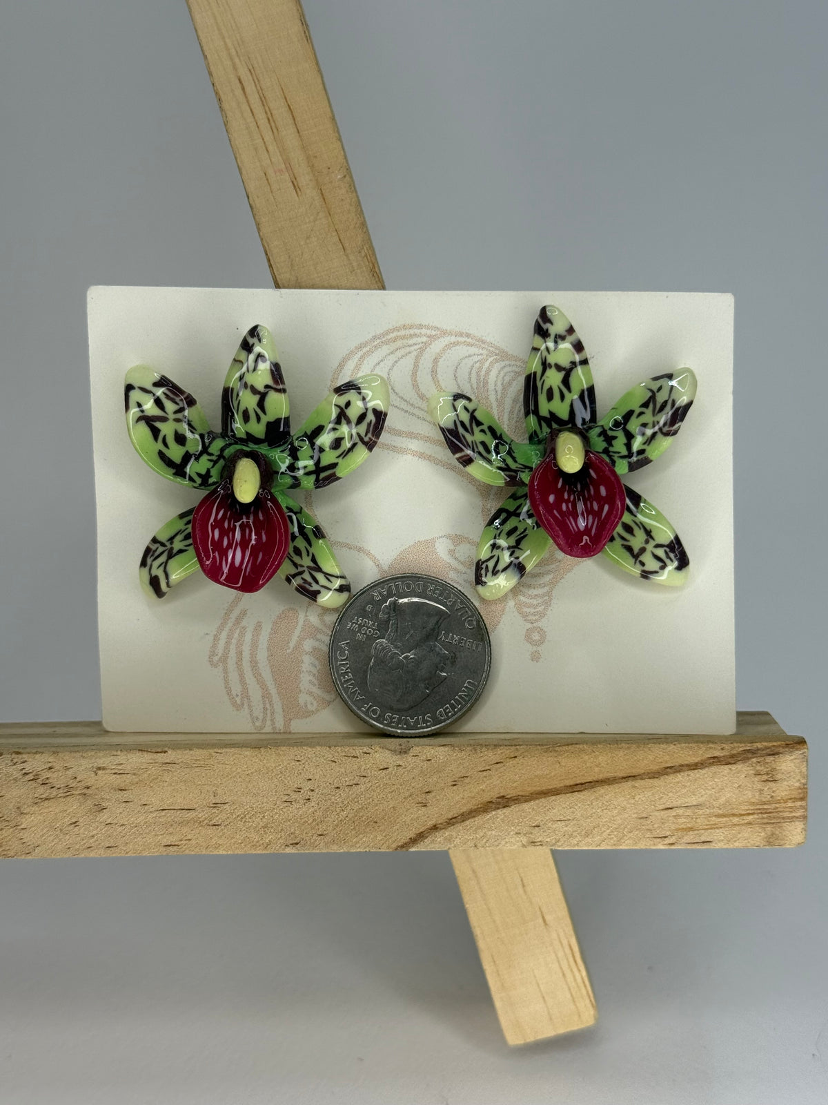 Orchid Studs