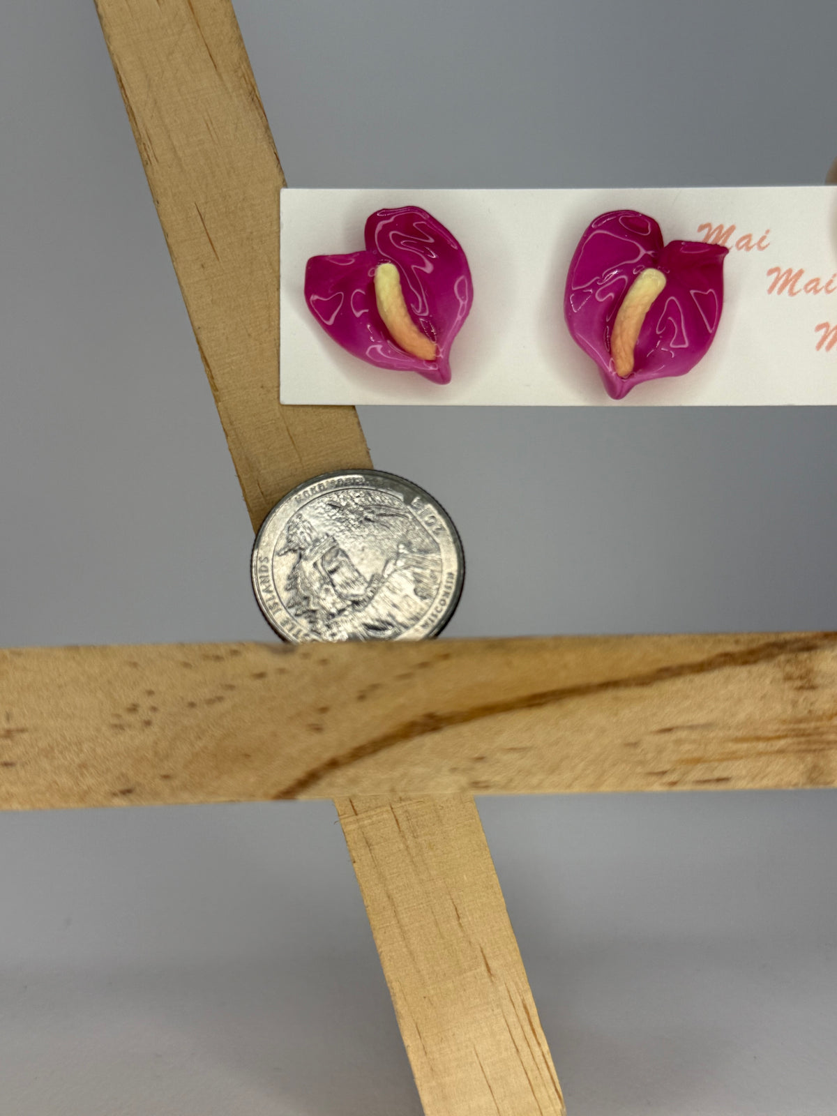 Anthurium Studs Manini