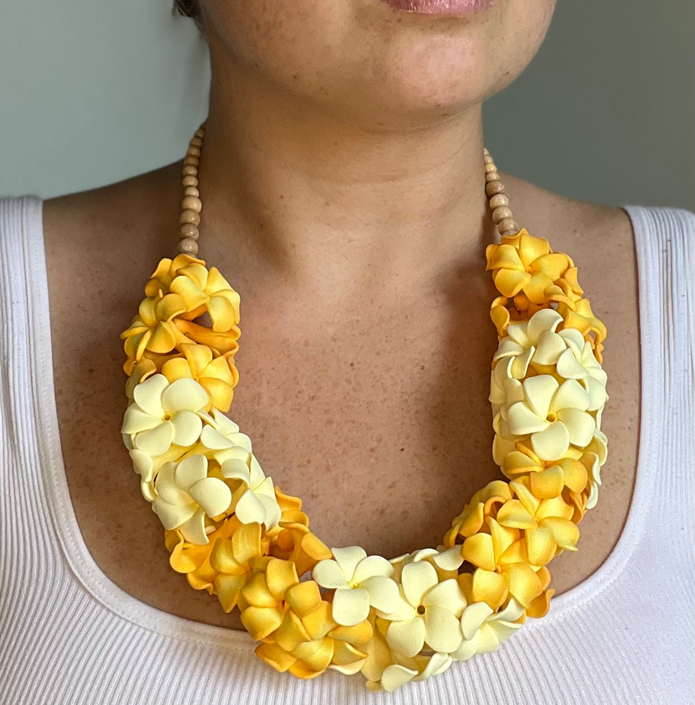 Pua KeniKeni Double Lei Necklace