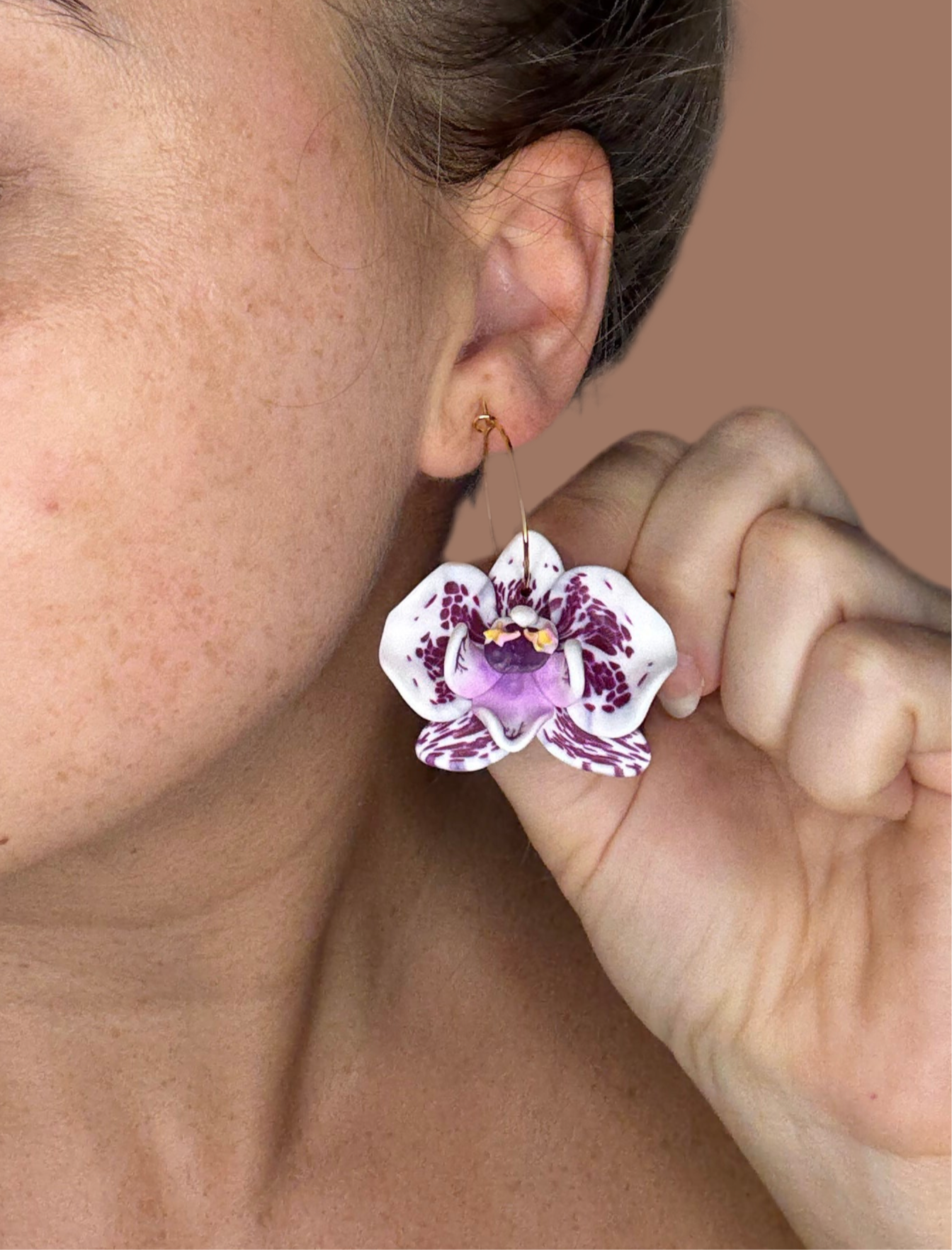 New Orchid Hoops