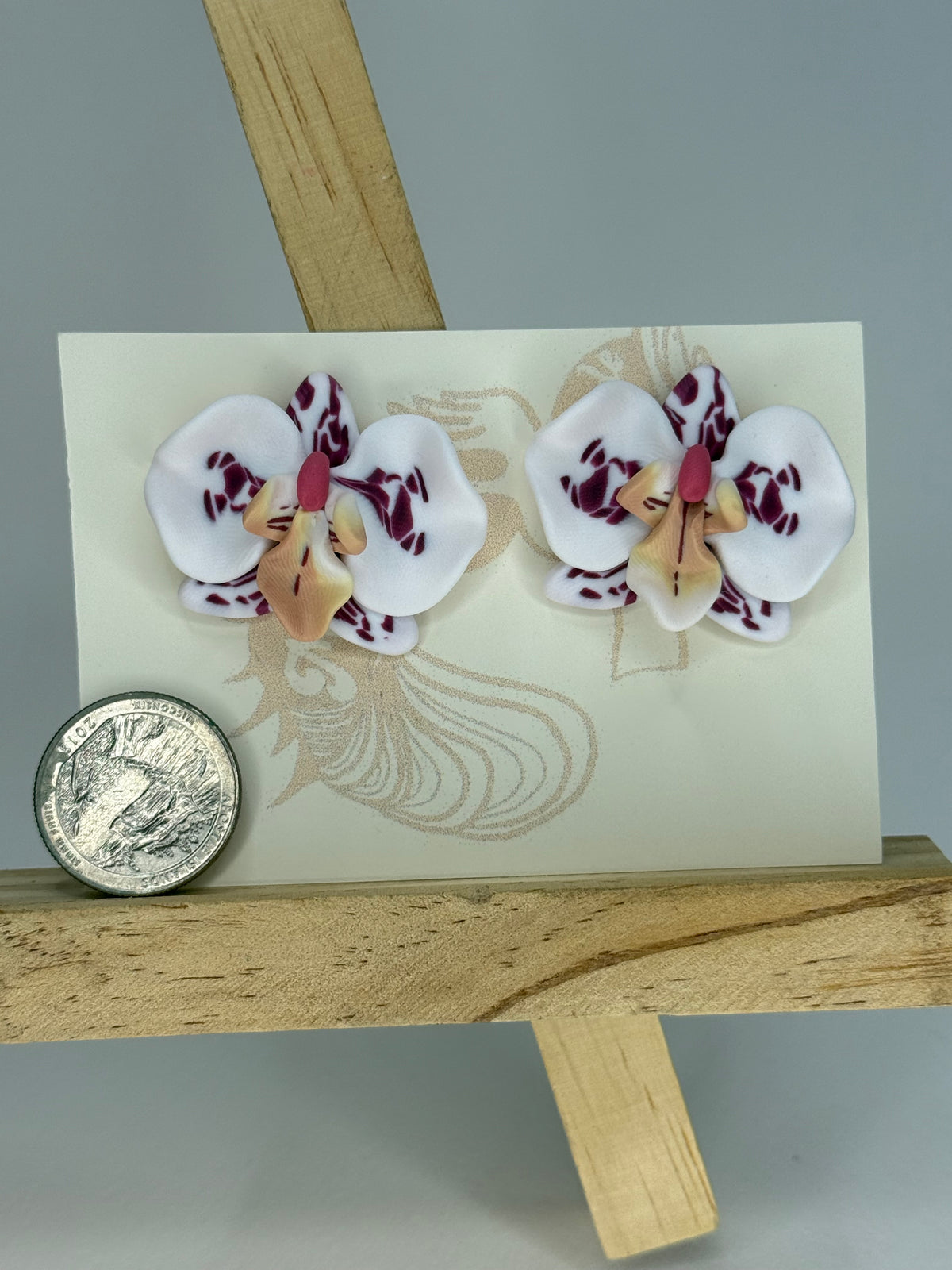 Orchid Studs