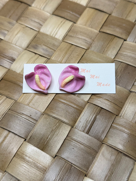 New Manini Anthurium Studs
