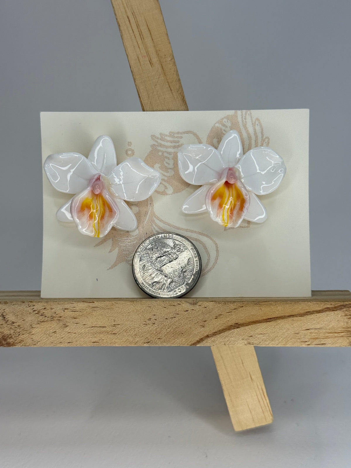 Orchid Studs