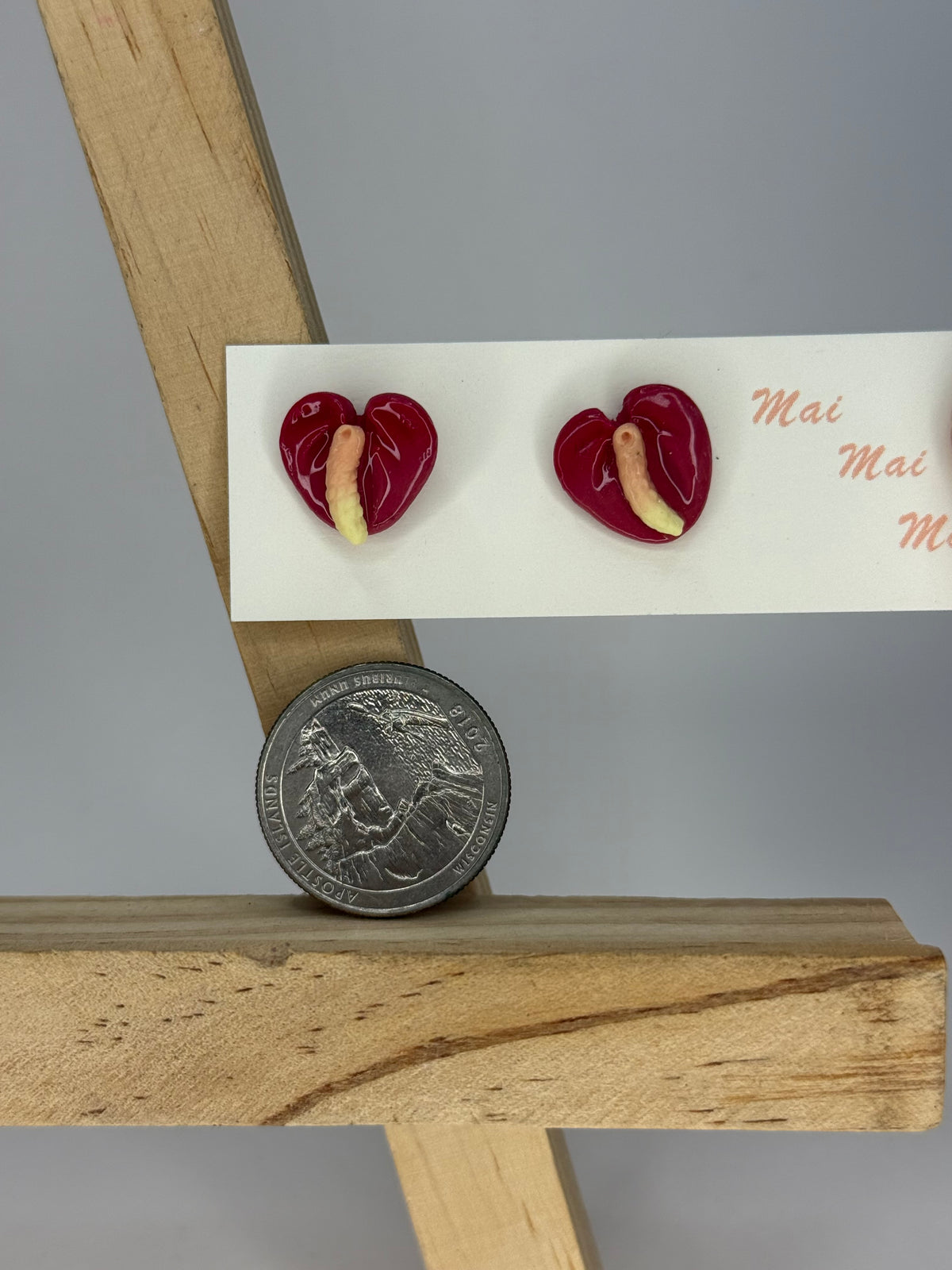 Anthurium Studs Mini