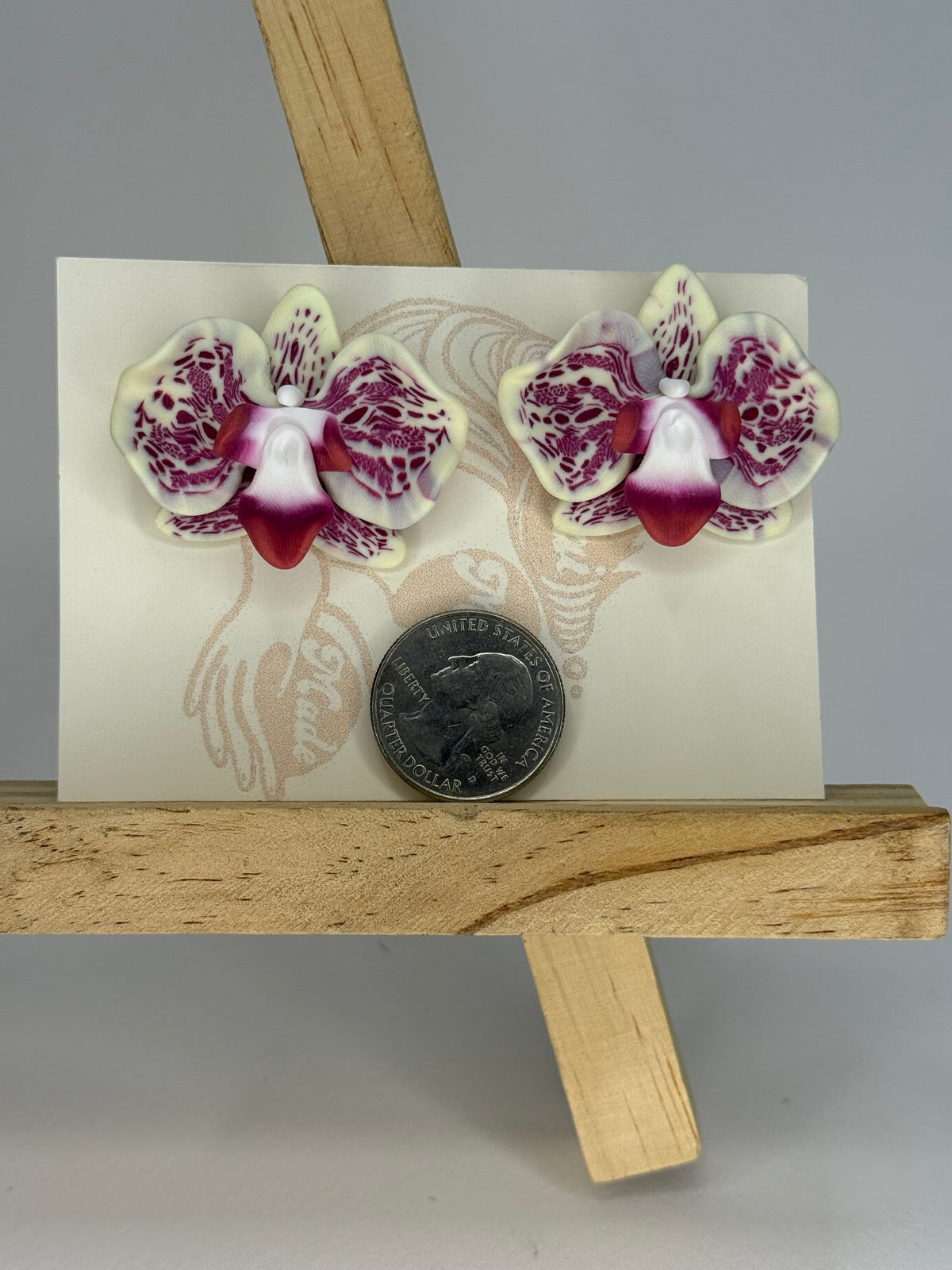 Orchid Studs